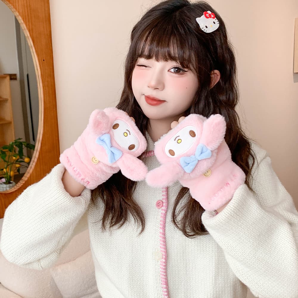 Шарф Санрио My Melody Collection Полиэфирный трикотаж Платки Унисекс - изображение 8