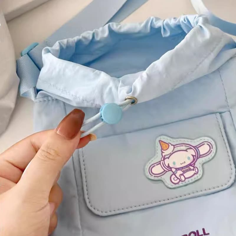 Сумка через плечо Санрио Cinnamoroll Collection Нейлон Сумки кросс-боди Женские Синий - изображение 3