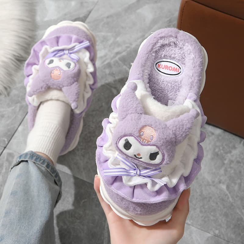 Sanrio x Hello Kitty Хлопковые Тапочки - изображение 8