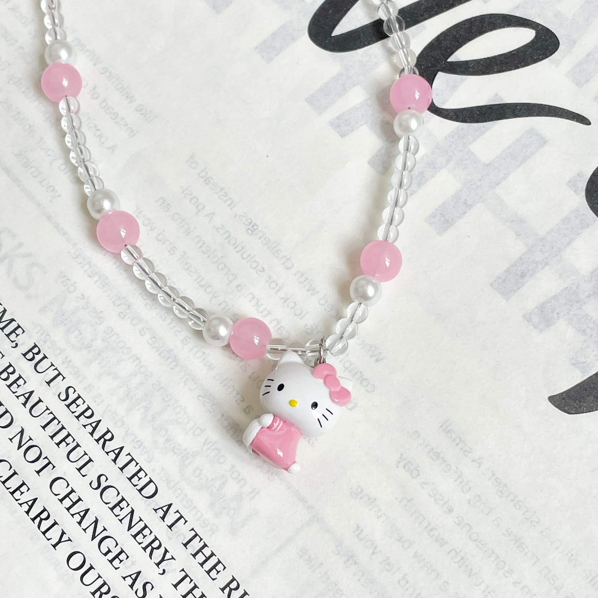 Ожерелье Sanrio x Hello Kitty Акрил Цепочки и ожерелья Женские - изображение 4