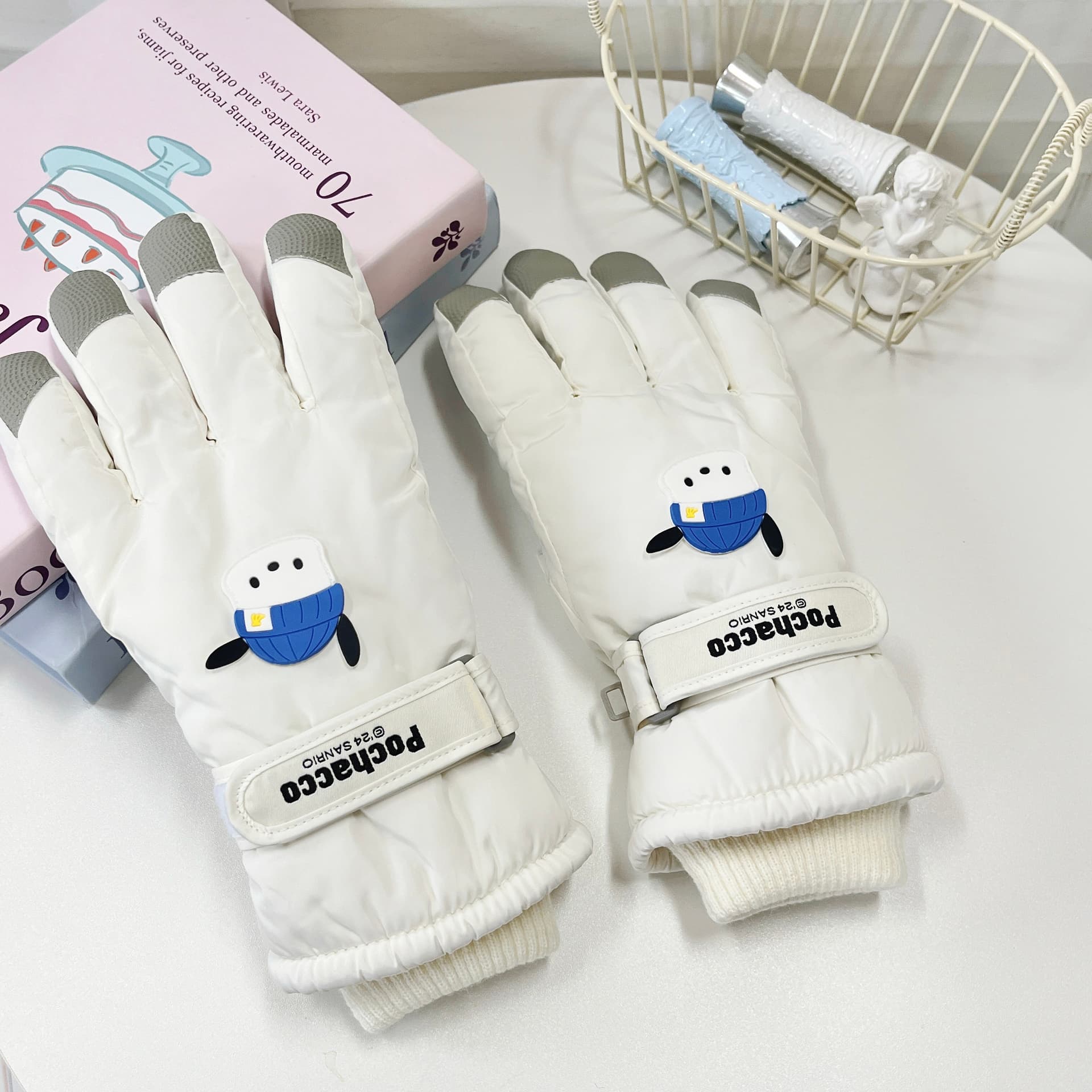 Санрио Pochacco Collection Полиэфирное волокно Пальцевые Унисекс - изображение 4