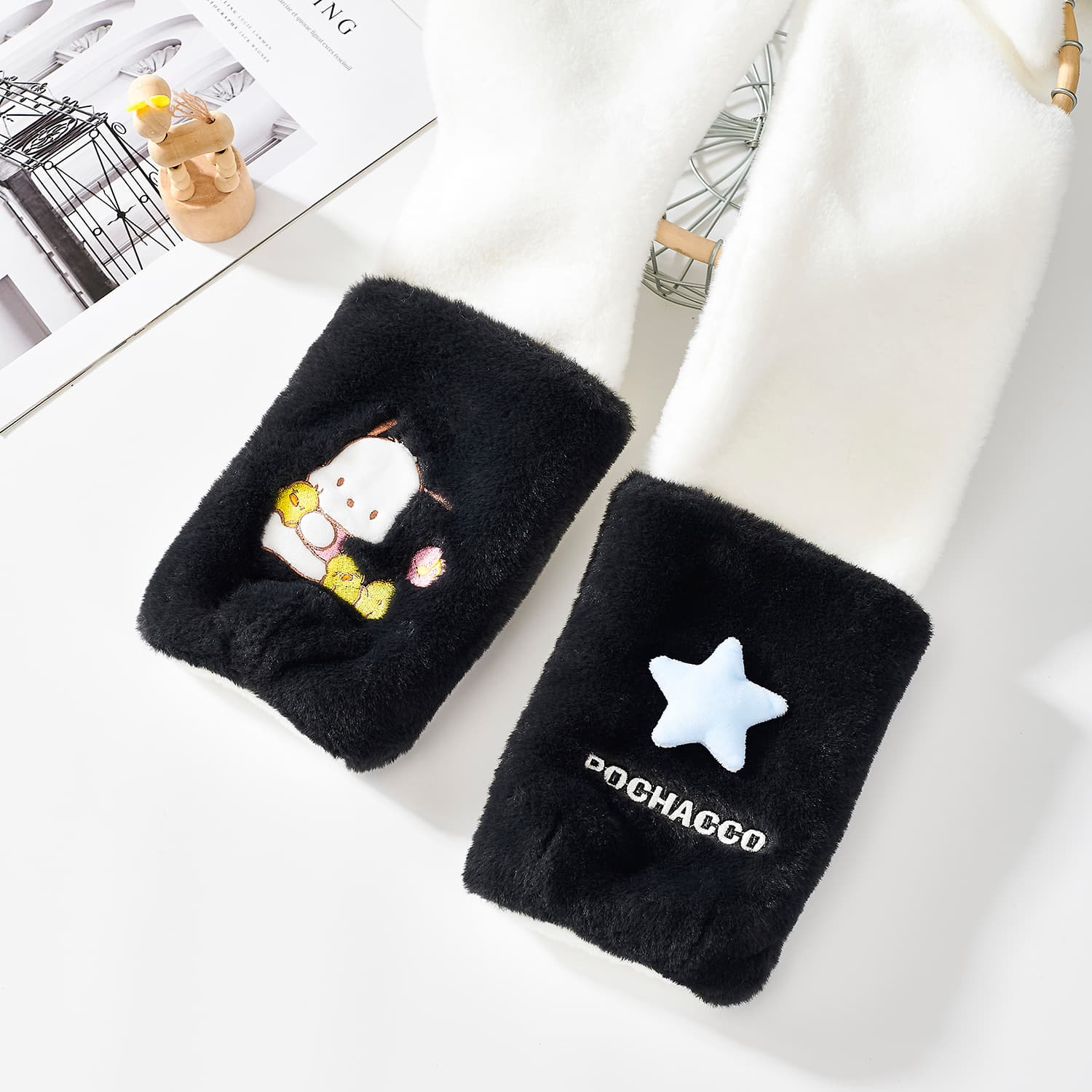 Sanrio Pokachoo Полиэстер Волокно Капюшоны и Плюшевые Шапки Унисекс - изображение 6
