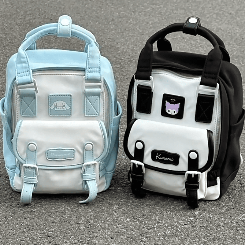 Рюкзак Санрио Cinnamoroll Collection Полиэфирное волокно Рюкзаки Женские Сине-белый - изображение 4