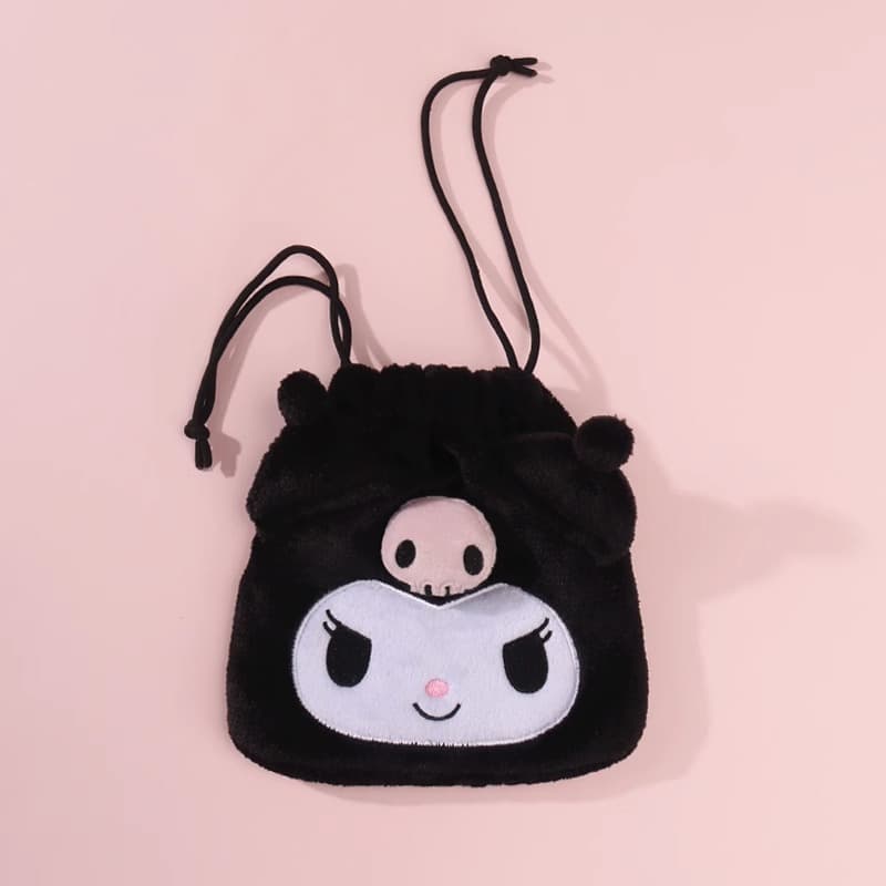 Сумка Sanrio Kurumi Полиэстер Волокно Клатч Женский Черный - изображение 4