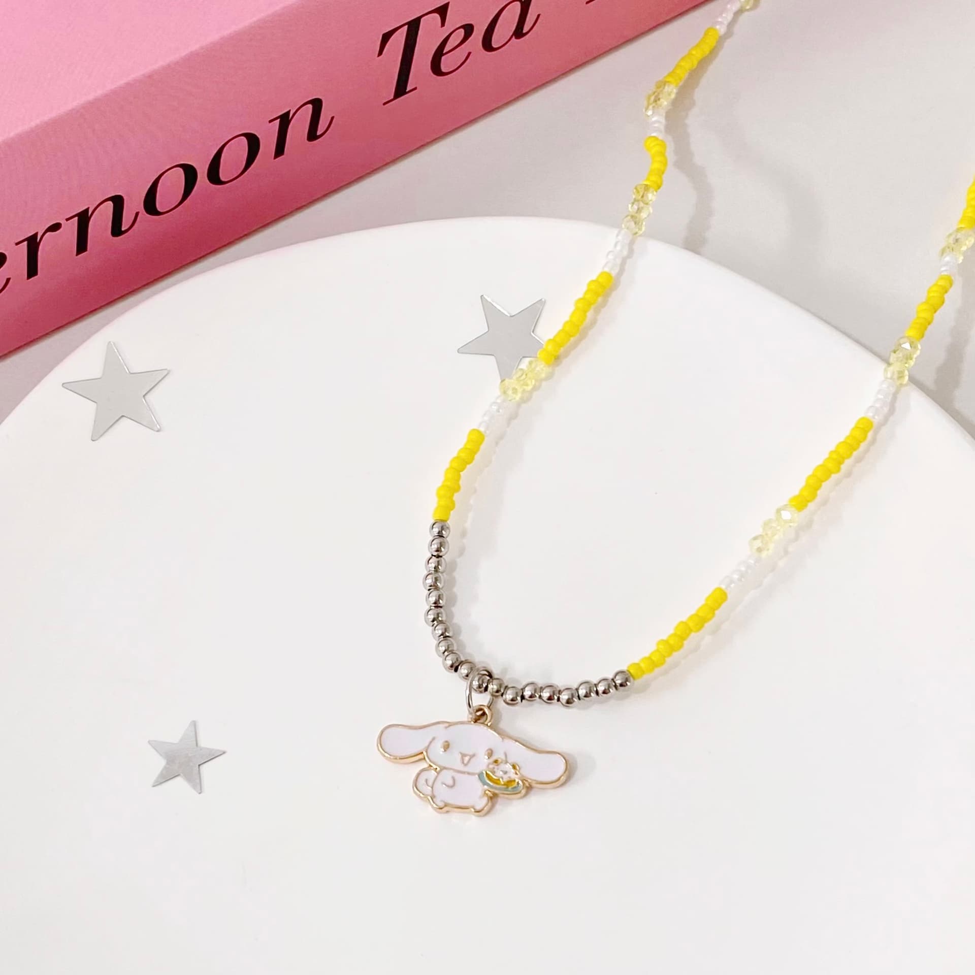Ожерелье Sanrio Акриловые ожерелья для женщин - изображение 4