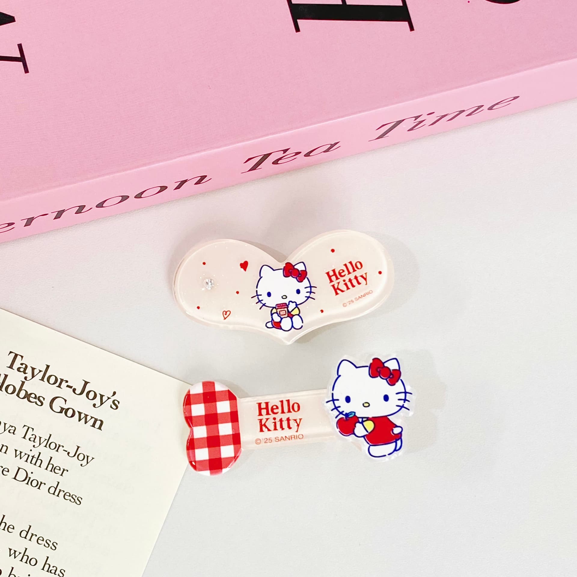 Заколка Sanrio Акриловые заколки для волос Женские - изображение 2