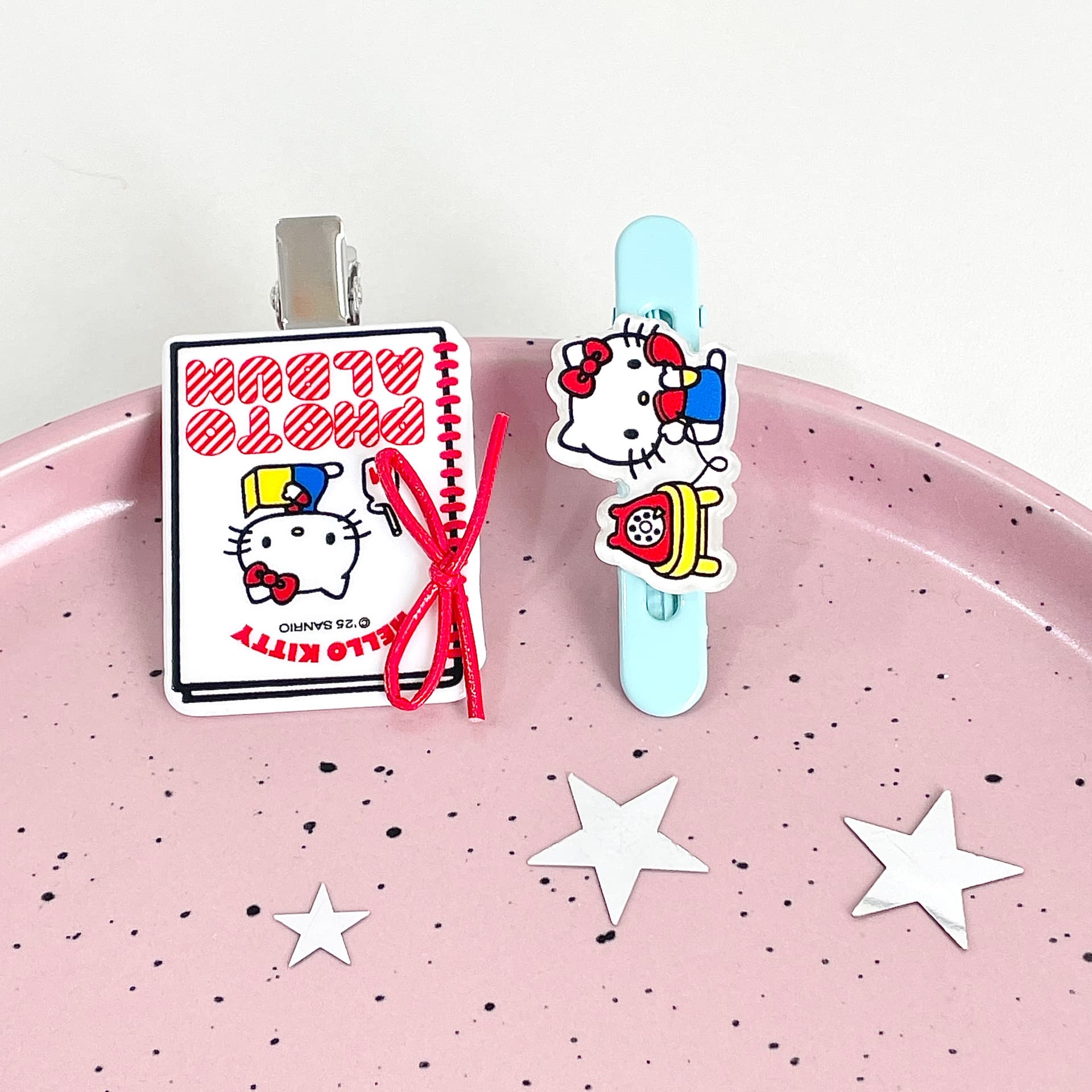 Заколка Санрио Hello Kitty Акриловые заколки для волос Женские - изображение 4