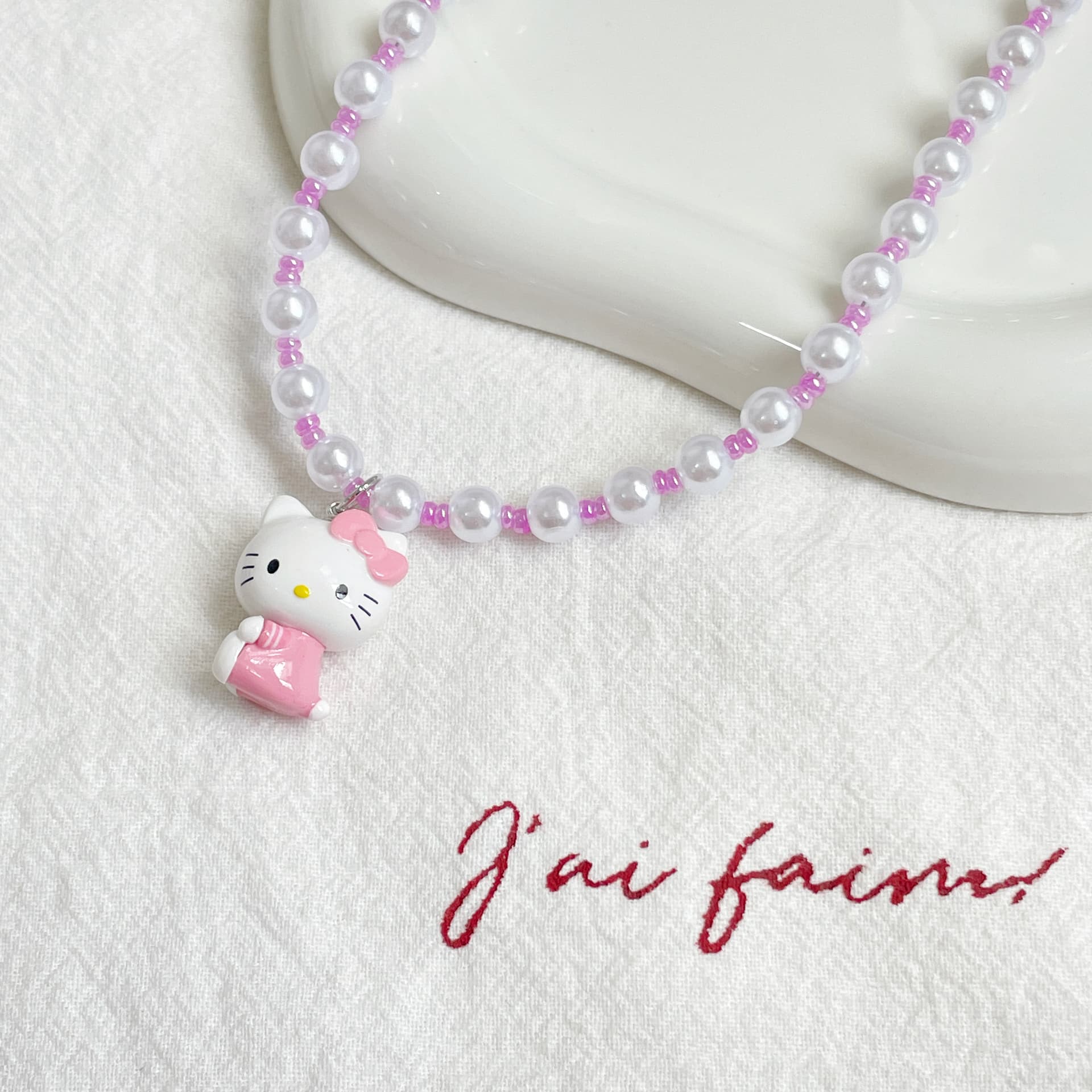 Ожерелье Sanrio x Hello Kitty Акрил Цепочки и ожерелья Женские - изображение 3