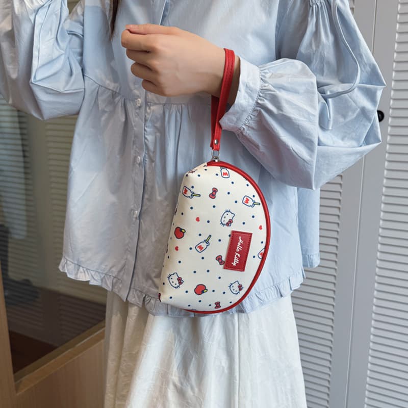 Сумка Sanrio Hello Kitty Холст Клатч Стандартный (Standard) Женский Красный - изображение 4