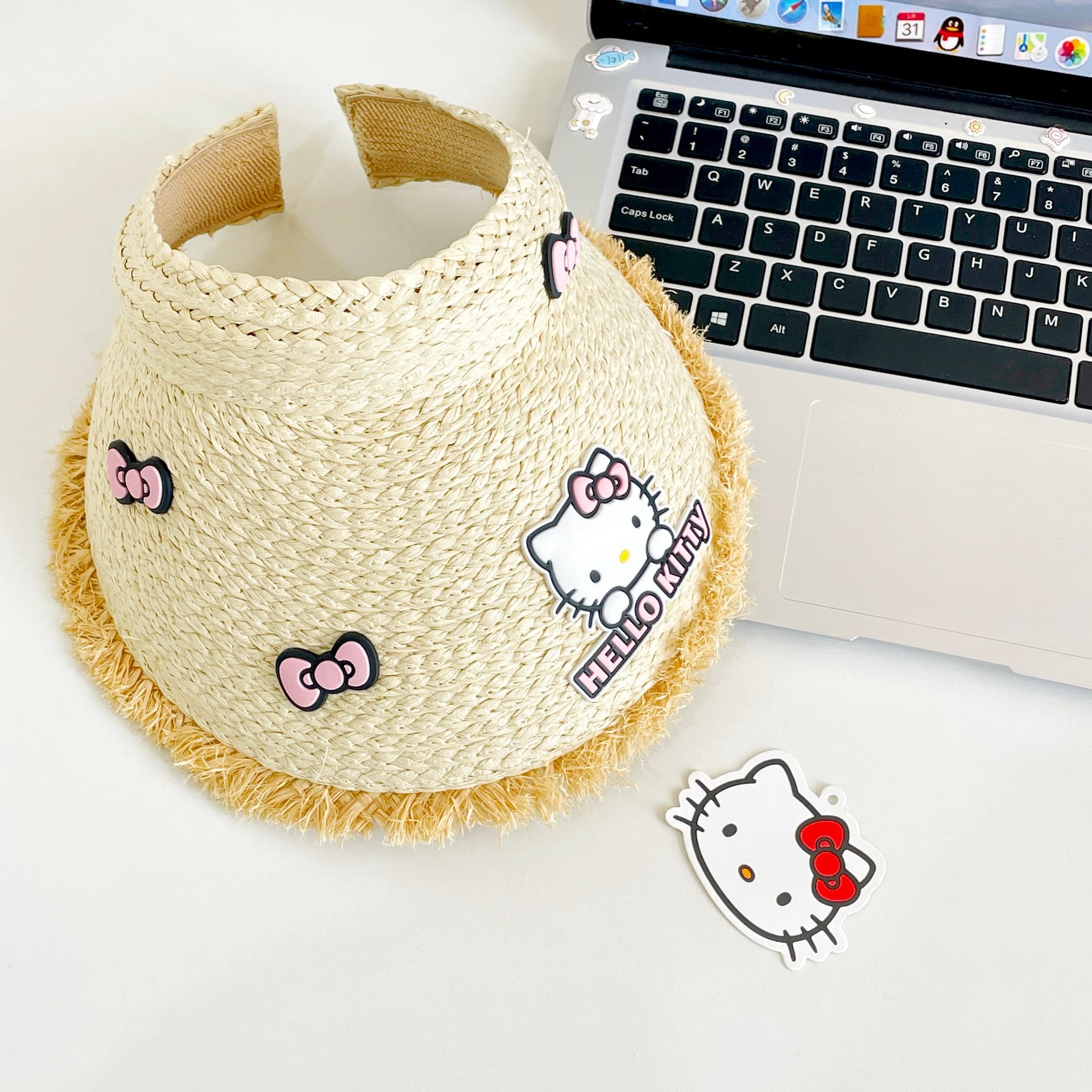 Головной убор Sanrio Ткани из соломы Шапки и Кепки Унисекс - изображение 2