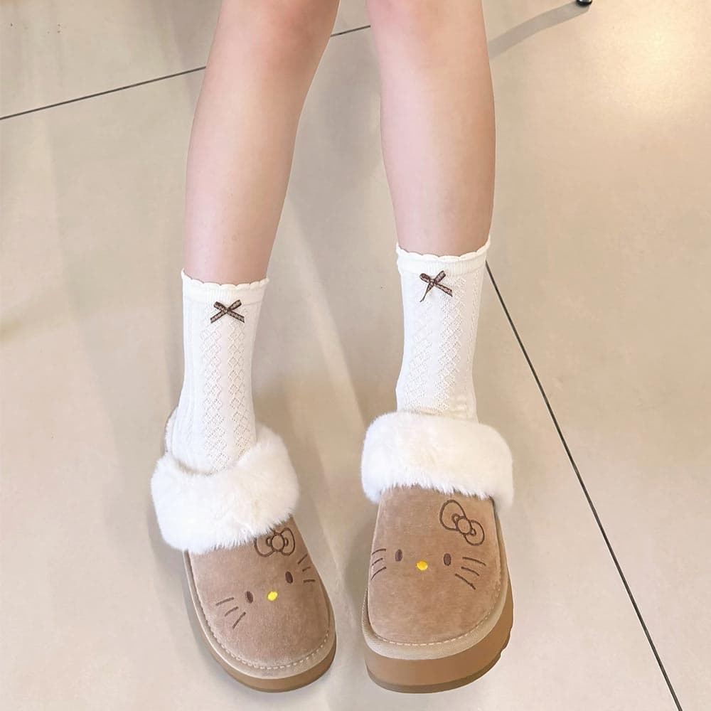 Сандалии Hello Kitty X Sanrio Домашние тапочки Женские - изображение 3