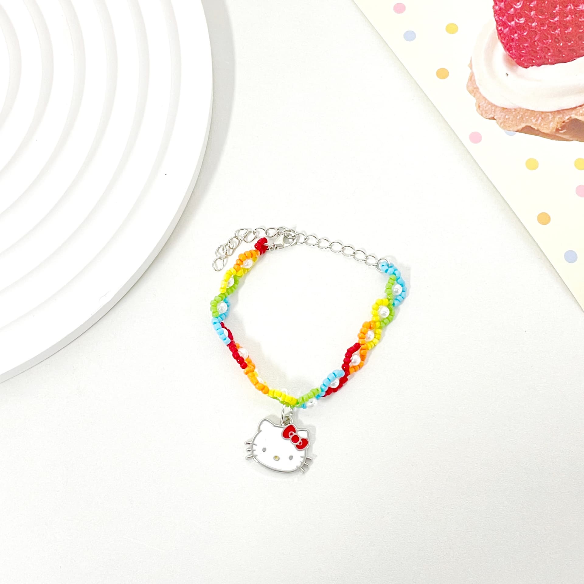 Браслет Sanrio x Hello Kitty Акрил Браслеты Женские - изображение 5