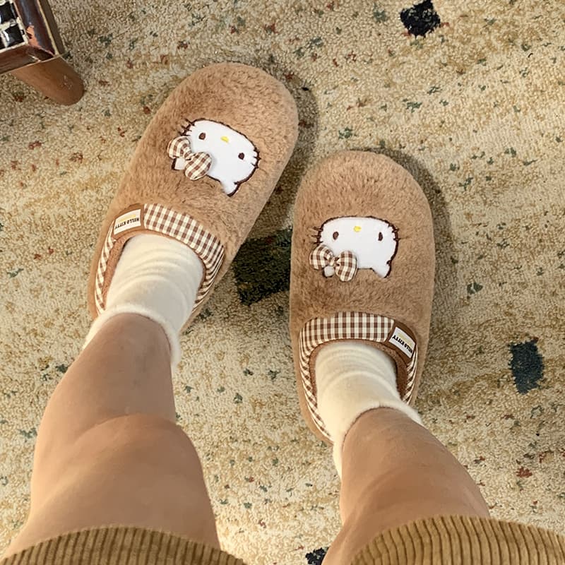Sanrio x Hello Kitty Хлопковые Тапочки - изображение 4
