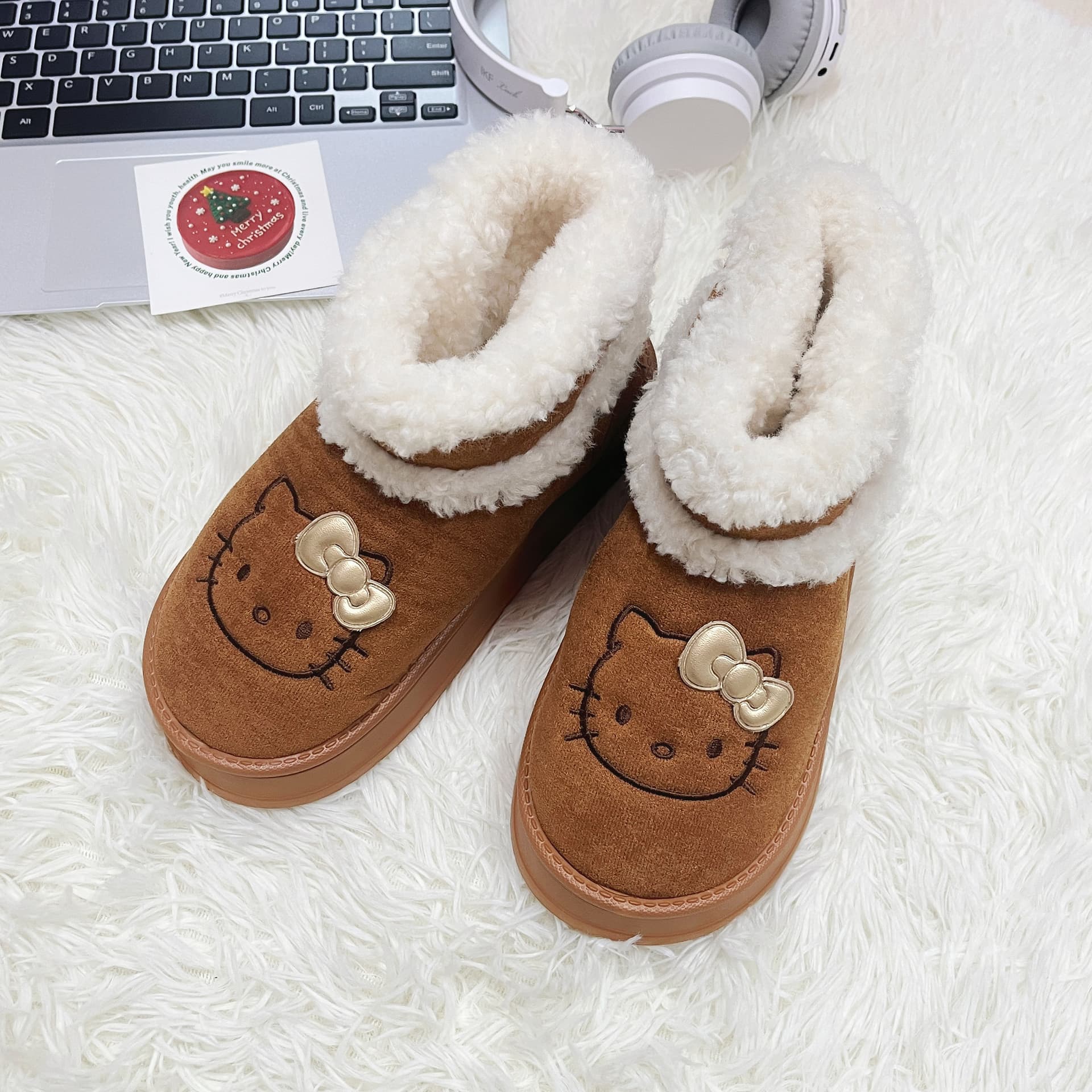 Sanrio x Hello Kitty Домашние тапочки - изображение 7
