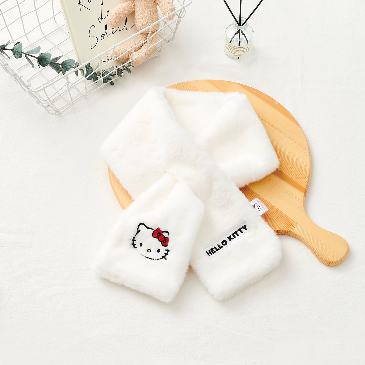 Шарф Санрио Hello Kitty Collection Полиэфирный трикотаж Платки Унисекс - изображение 4