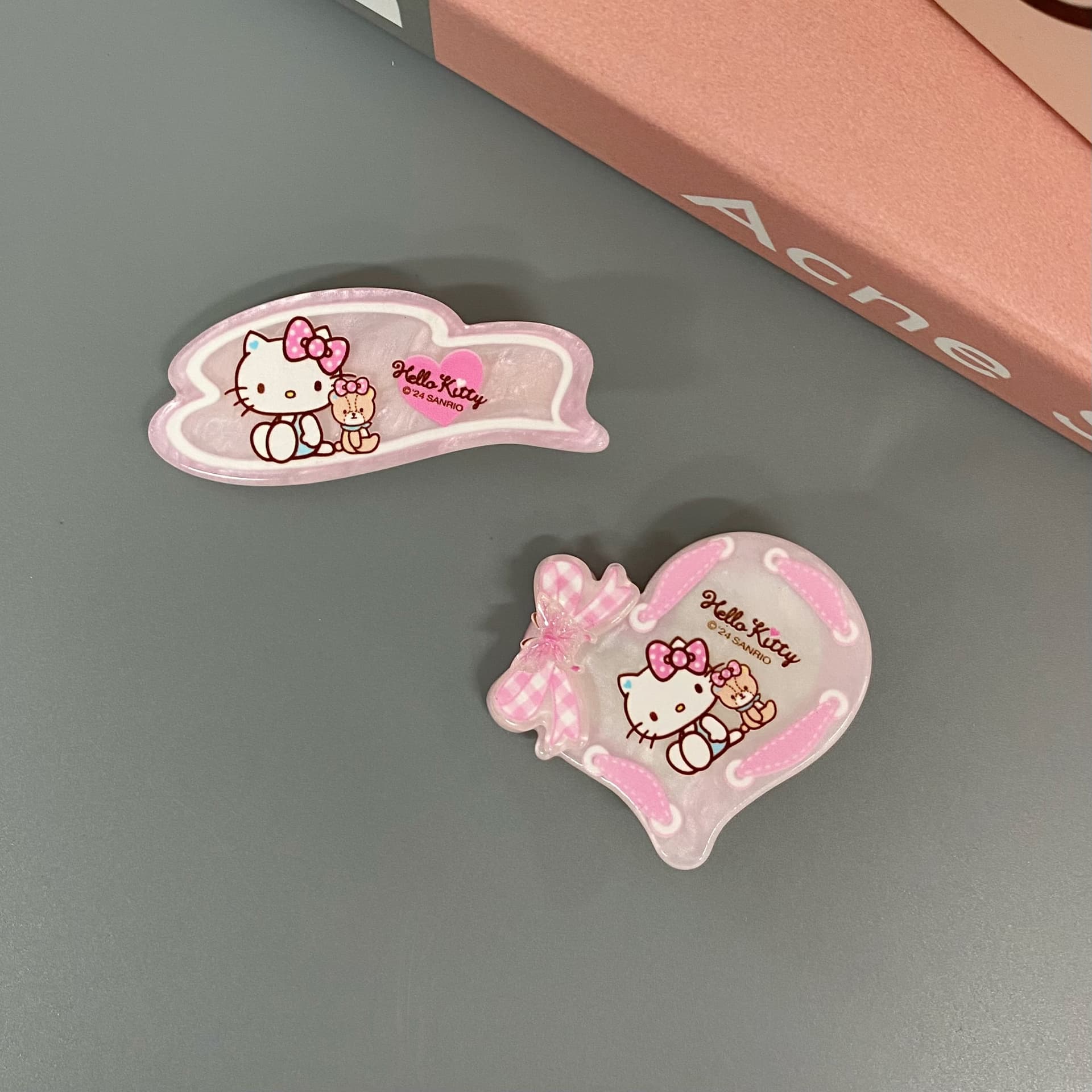 Заколка Sanrio Акриловые заколки для волос Женские - изображение 2