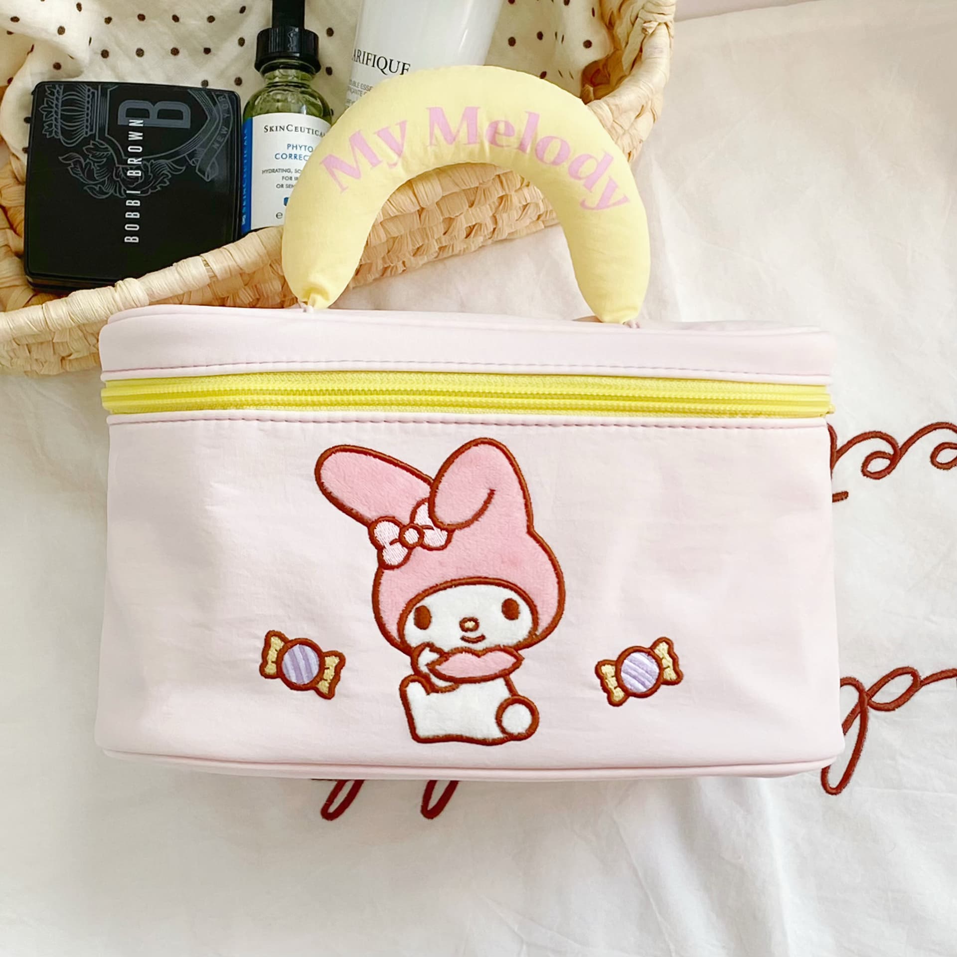 Sanrio Полиэстер Волокно Путешествие Хранение Сумка Женская Розовая - изображение 2