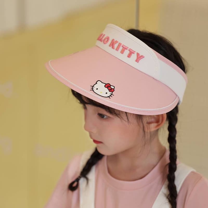 Sanrio Полиэстеровые ткани Защита от солнца Детские шляпы - изображение 3