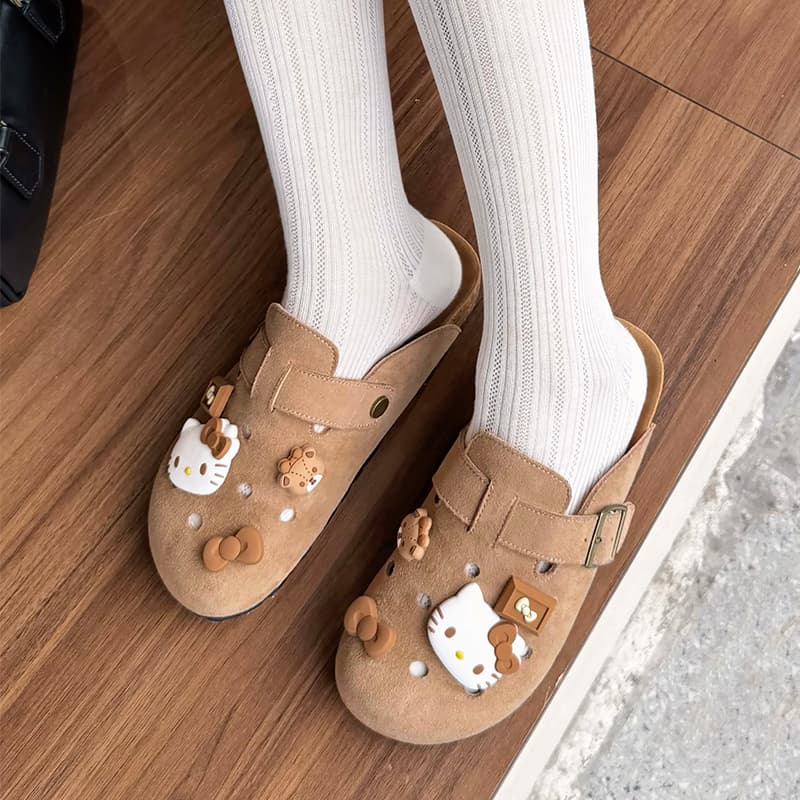 Сандалии Sanrio x Hello Kitty Обувь Birkenstock Женская - изображение 3