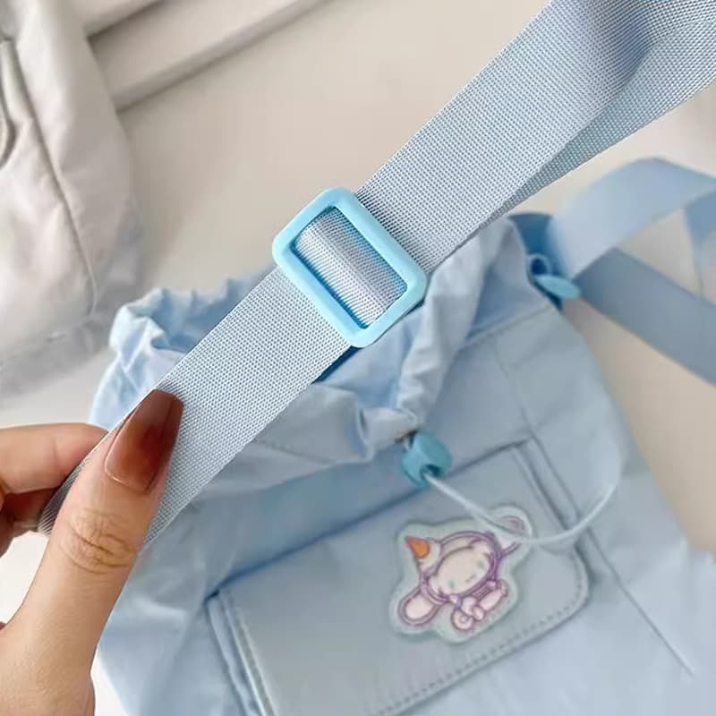 Сумка через плечо Санрио Cinnamoroll Collection Нейлон Сумки кросс-боди Женские Синий - изображение 4