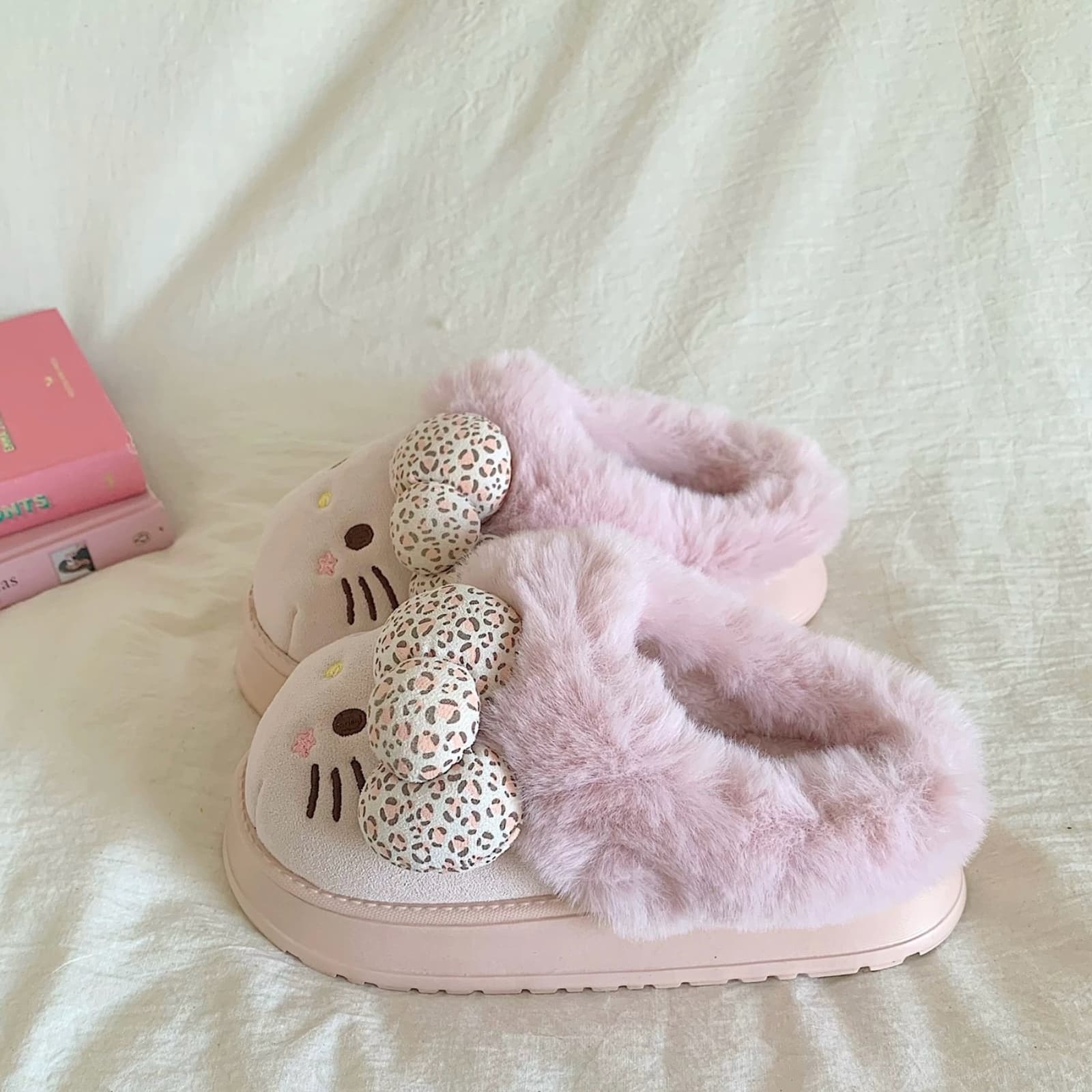 Sanrio x Hello Kitty Хлопковое волокно Тапочки - изображение 5