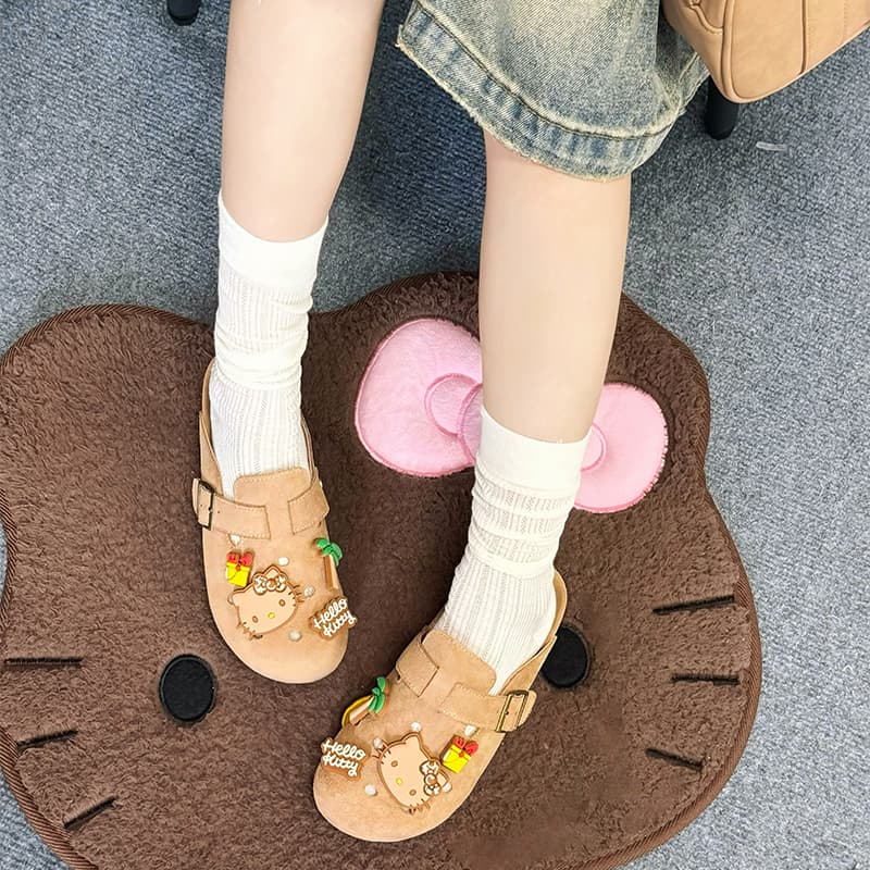 Сандалии Sanrio x Hello Kitty Дышащая обувь Birkenstock Женская - изображение 2