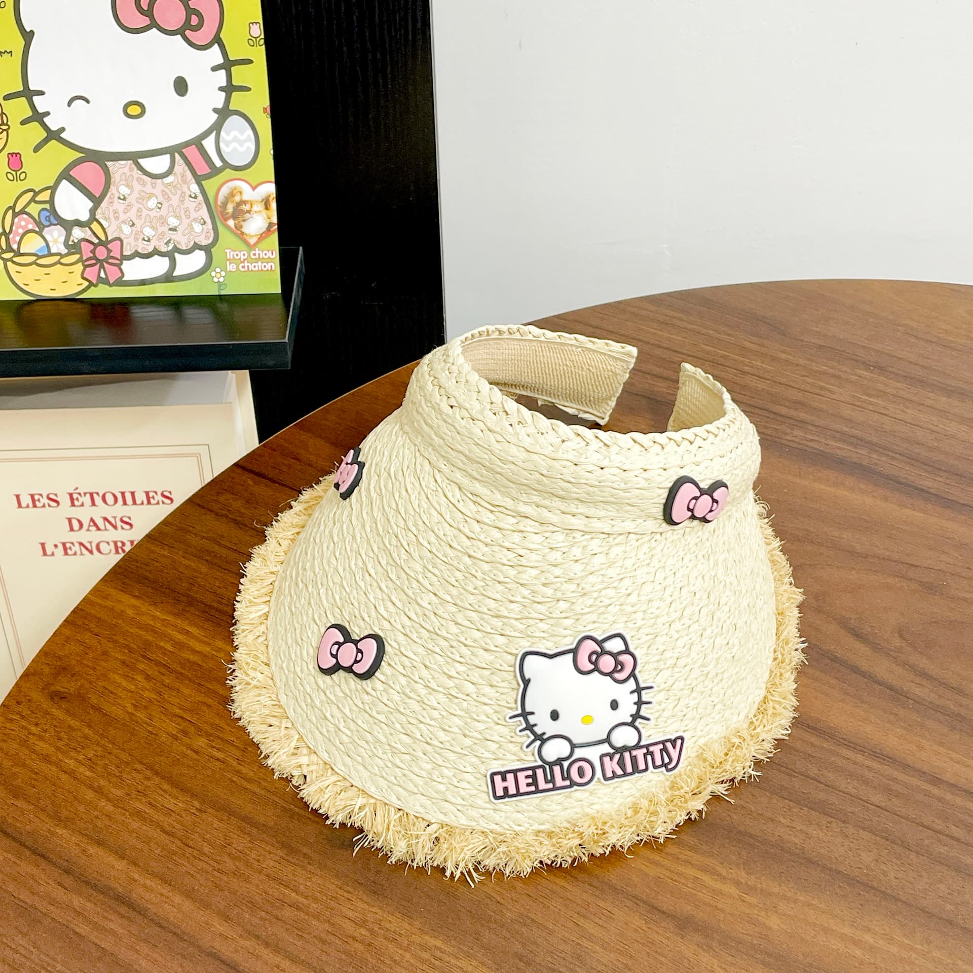 Головной убор Sanrio Ткани из соломы Шапки и Кепки Унисекс - изображение 3
