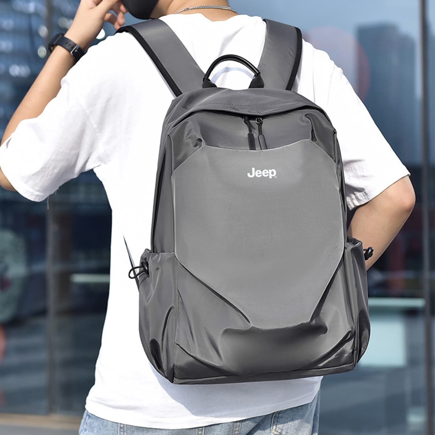 Рюкзак Jeep Oxford Backpack Standard (Standard) Унисекс Многоцветный - изображение 4