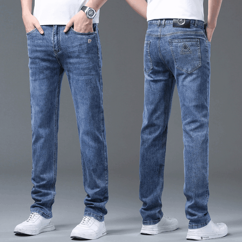 Штаны PIERRE CARDIN Blue Men's Jeans PIERRE CARDIN Синий Мужские Джинсы - изображение 3