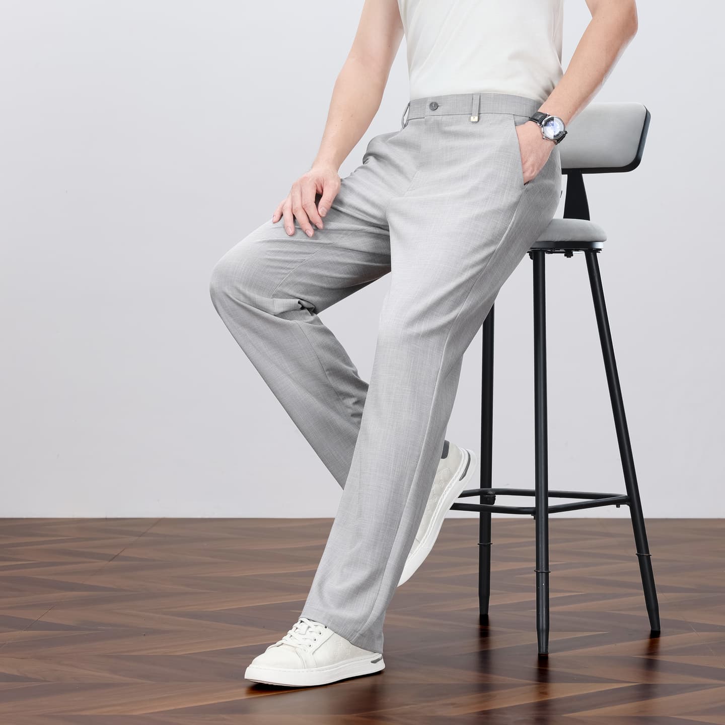 Штаны PIERRE CARDIN Мужские Повседневные Брюки - изображение 3