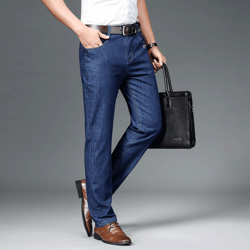 Штаны PIERRE CARDIN Blue Men's Jeans PIERRE CARDIN Синий Мужские Джинсы - изображение 2