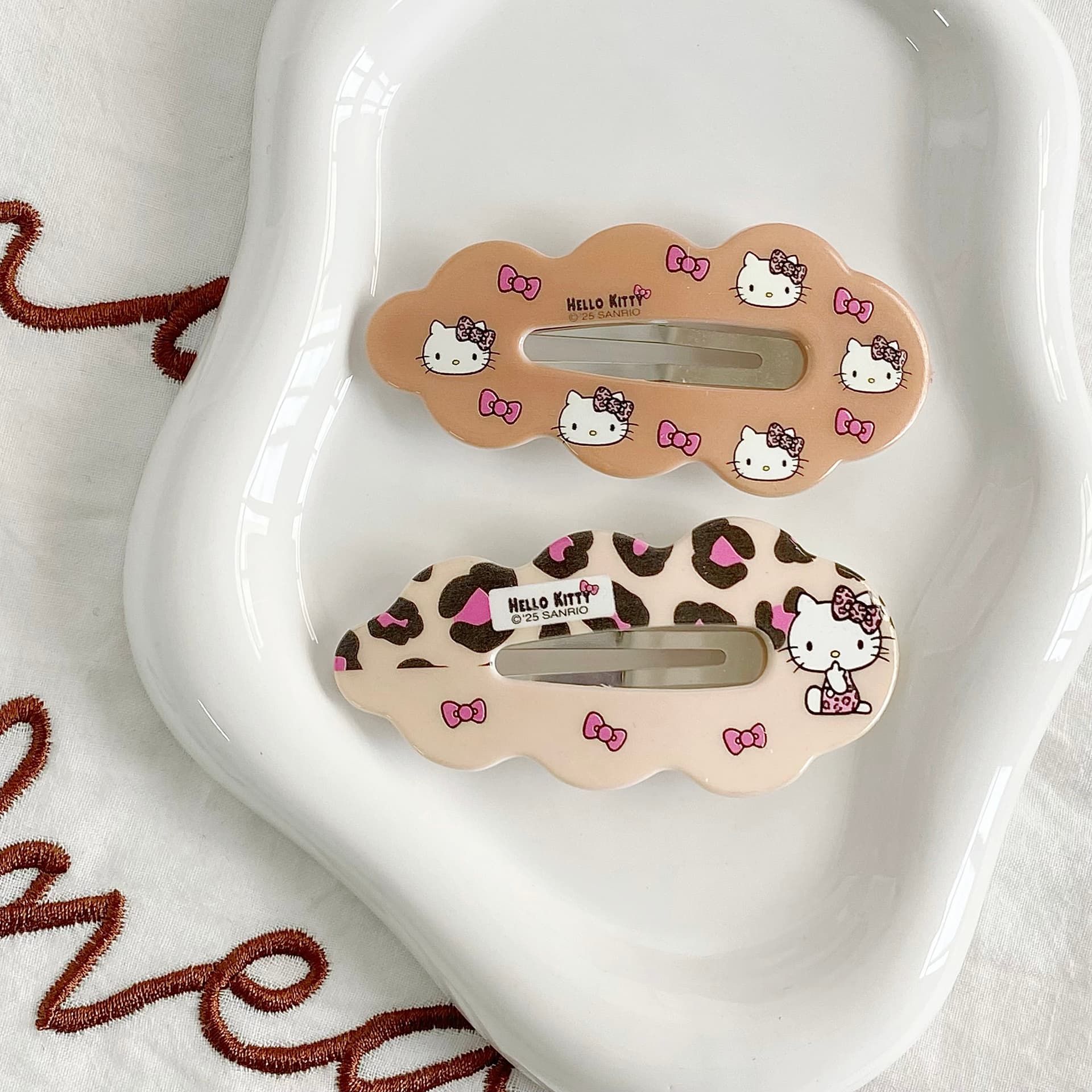 Заколка Санрио Hello Kitty Акриловые заколки для волос Женские - изображение 5