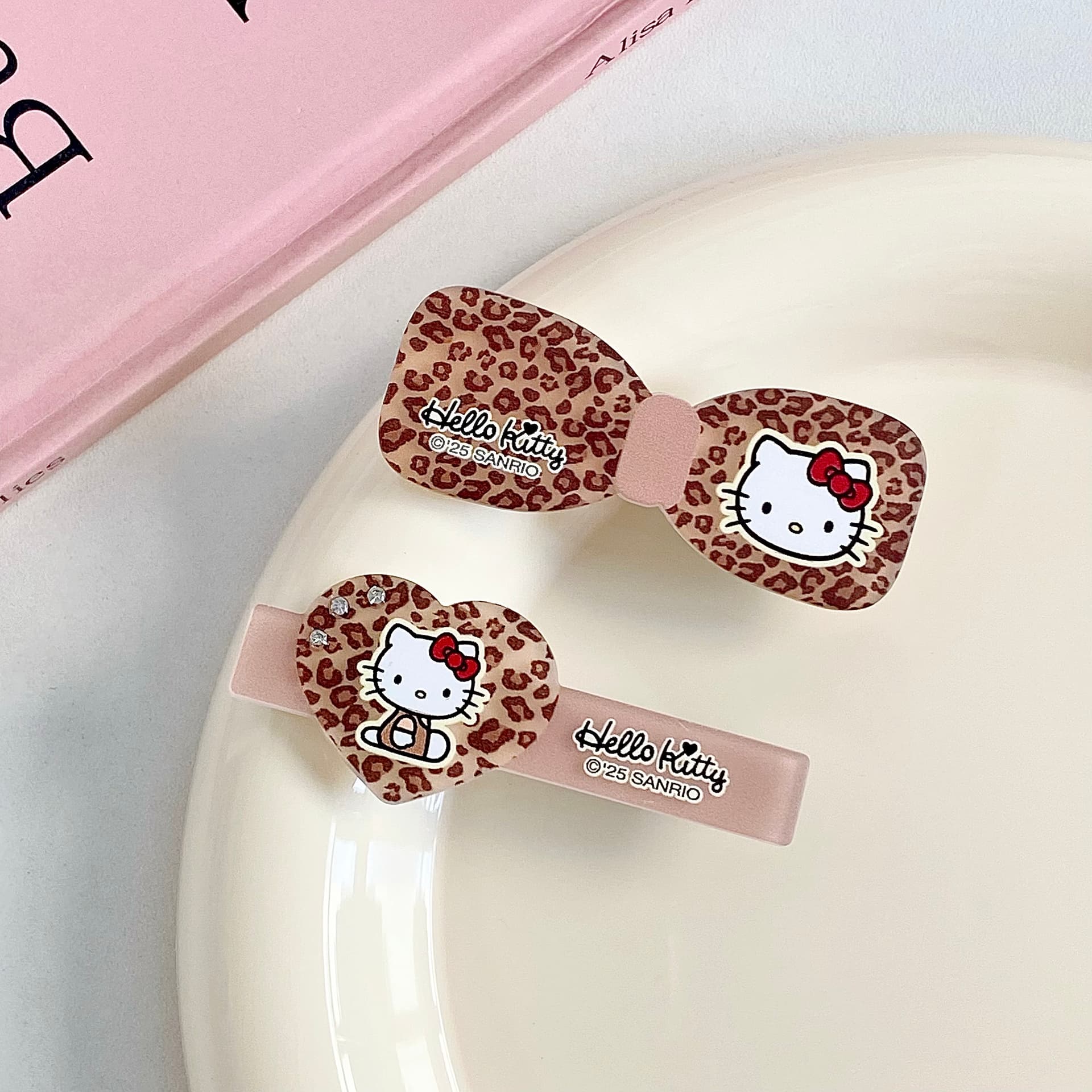 Заколка Sanrio Акриловые заколки для волос Женские - изображение 3