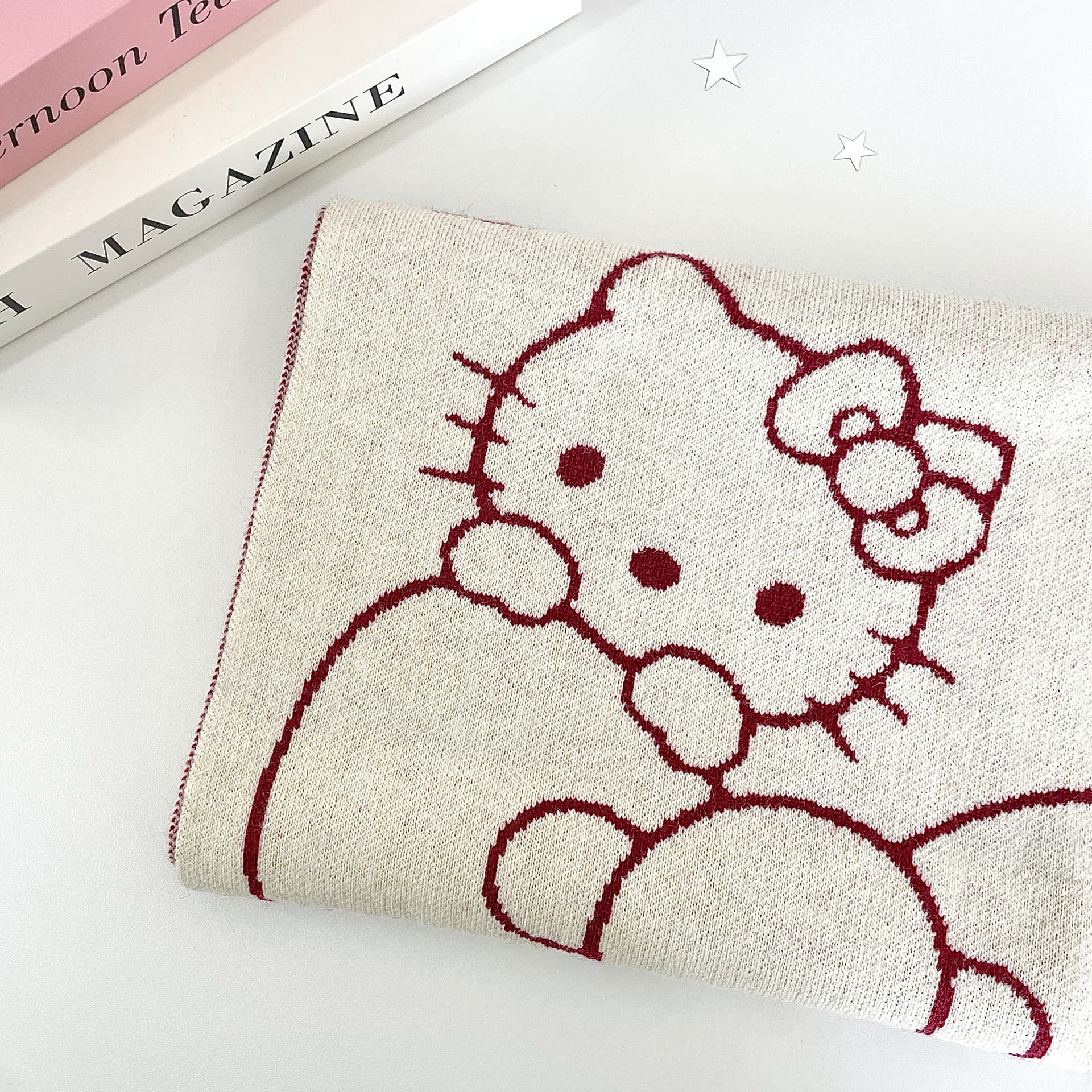 Шарф Sanrio Полиэстер Трикотаж Шарфы Женские - изображение 4