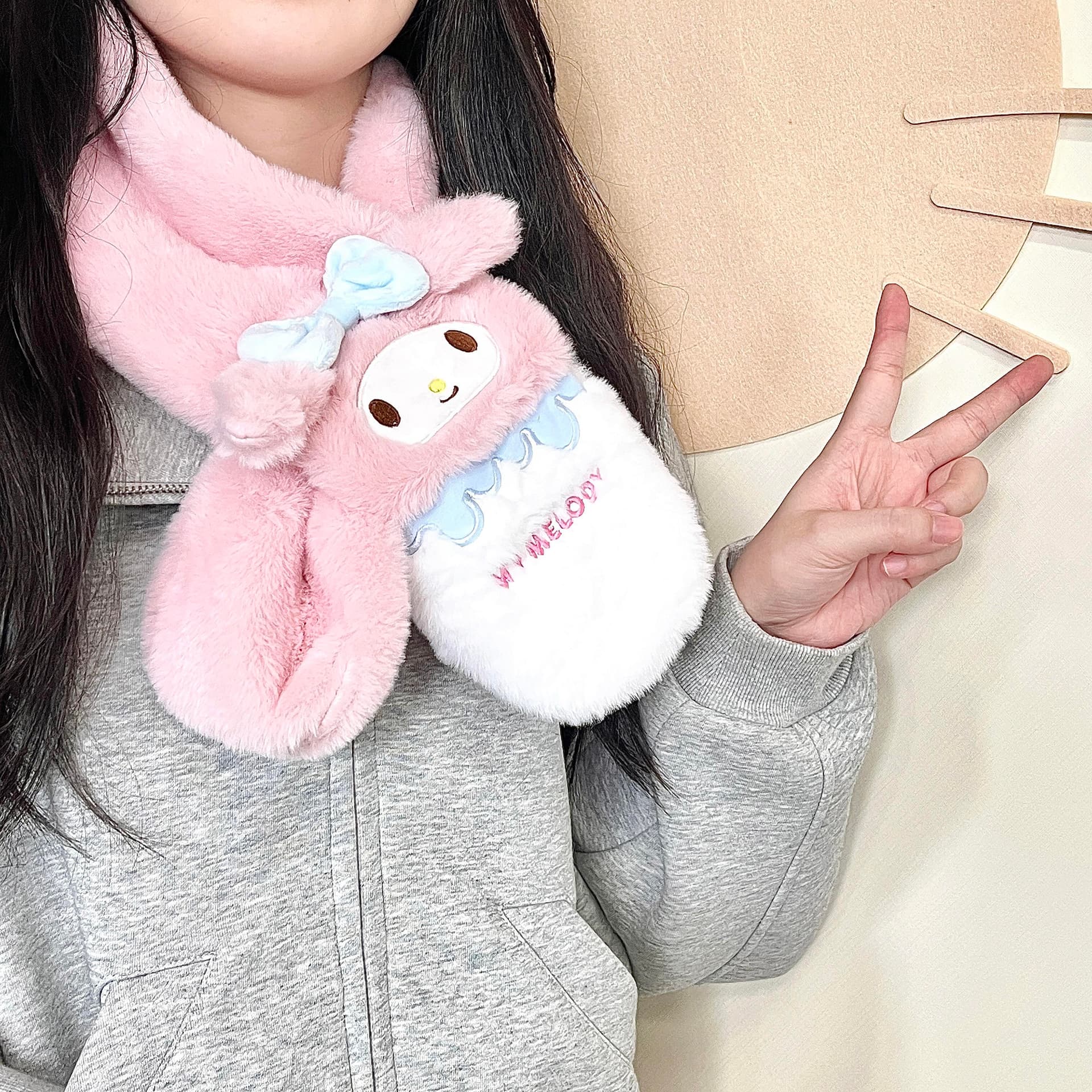 Шарф Sanrio Полиэстер Трикотаж Шарфы Женские - изображение 6