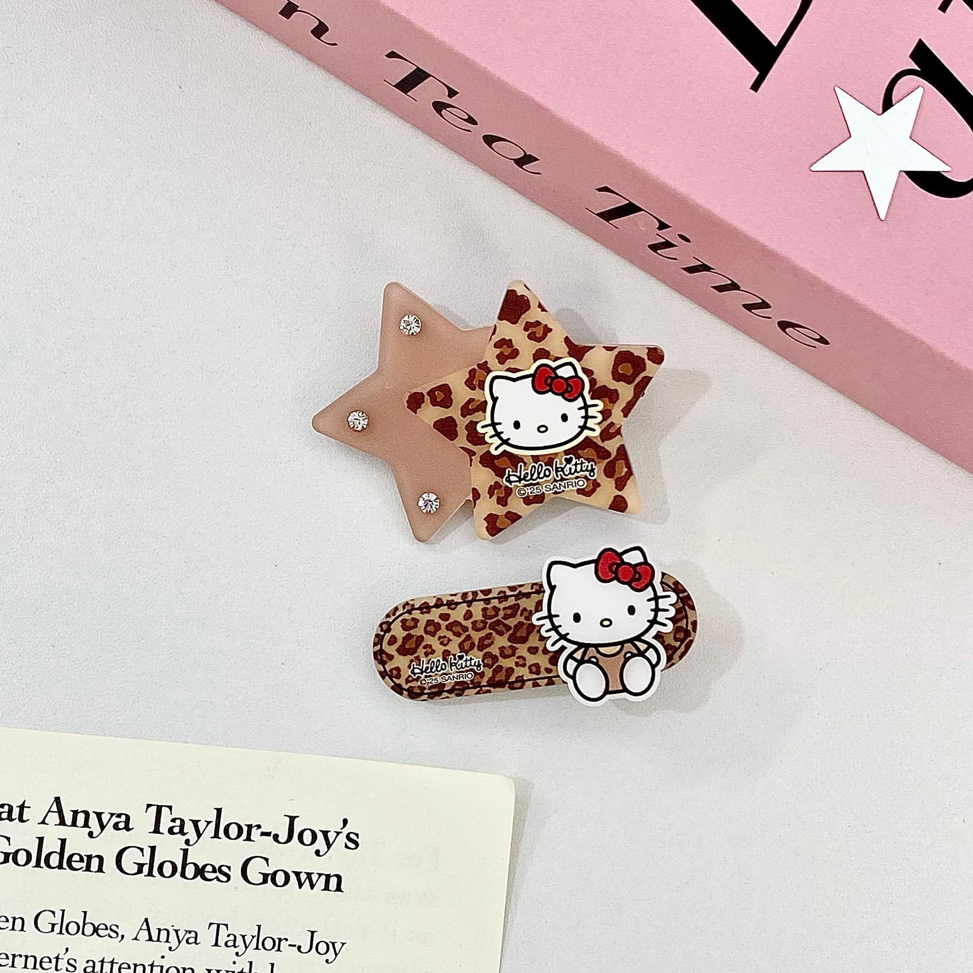 Заколка Sanrio Акриловые заколки для волос Женские - изображение 2