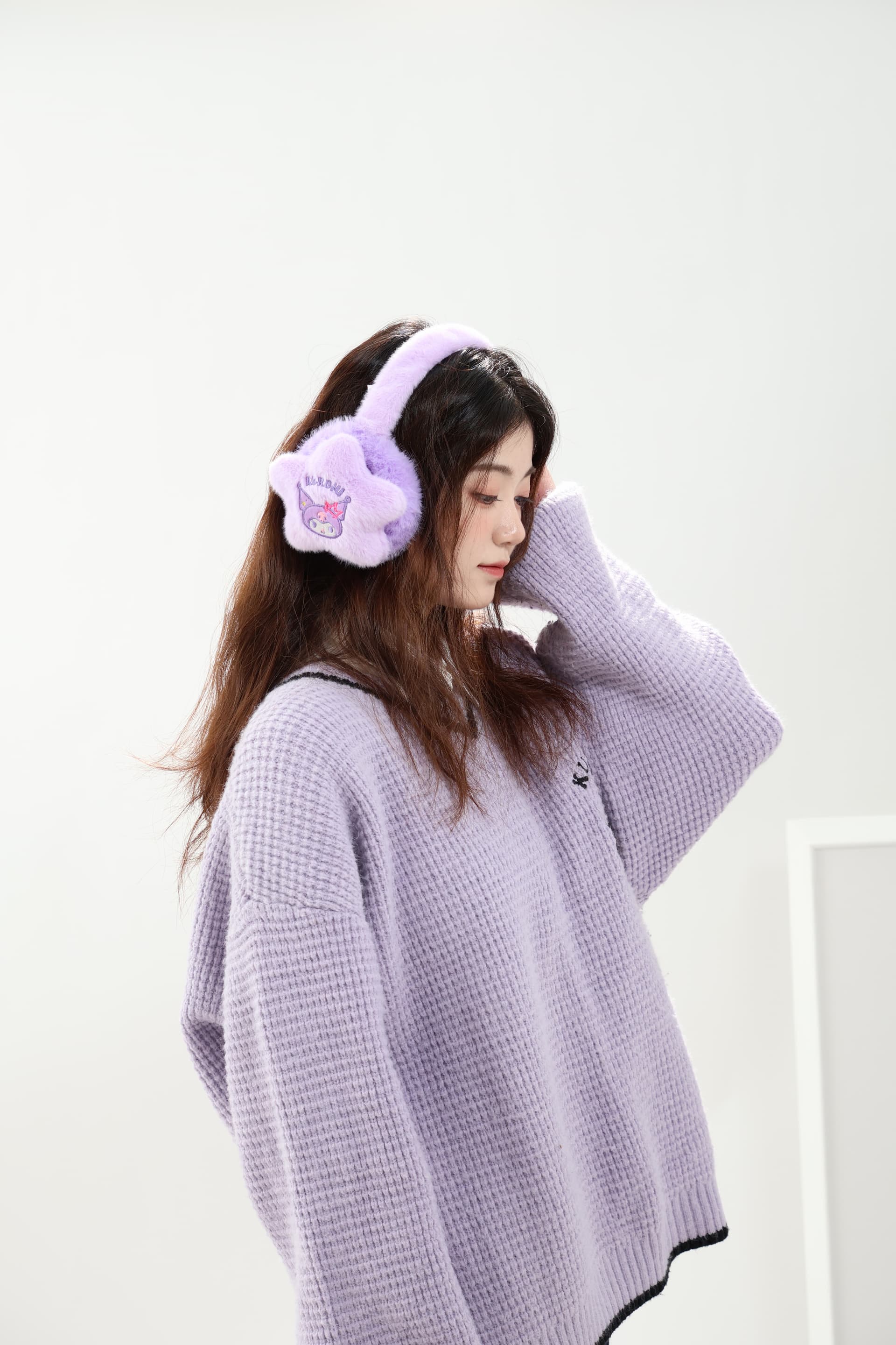 Sanrio Наушники с подвесками из полиэстерового волокна женские - изображение 6