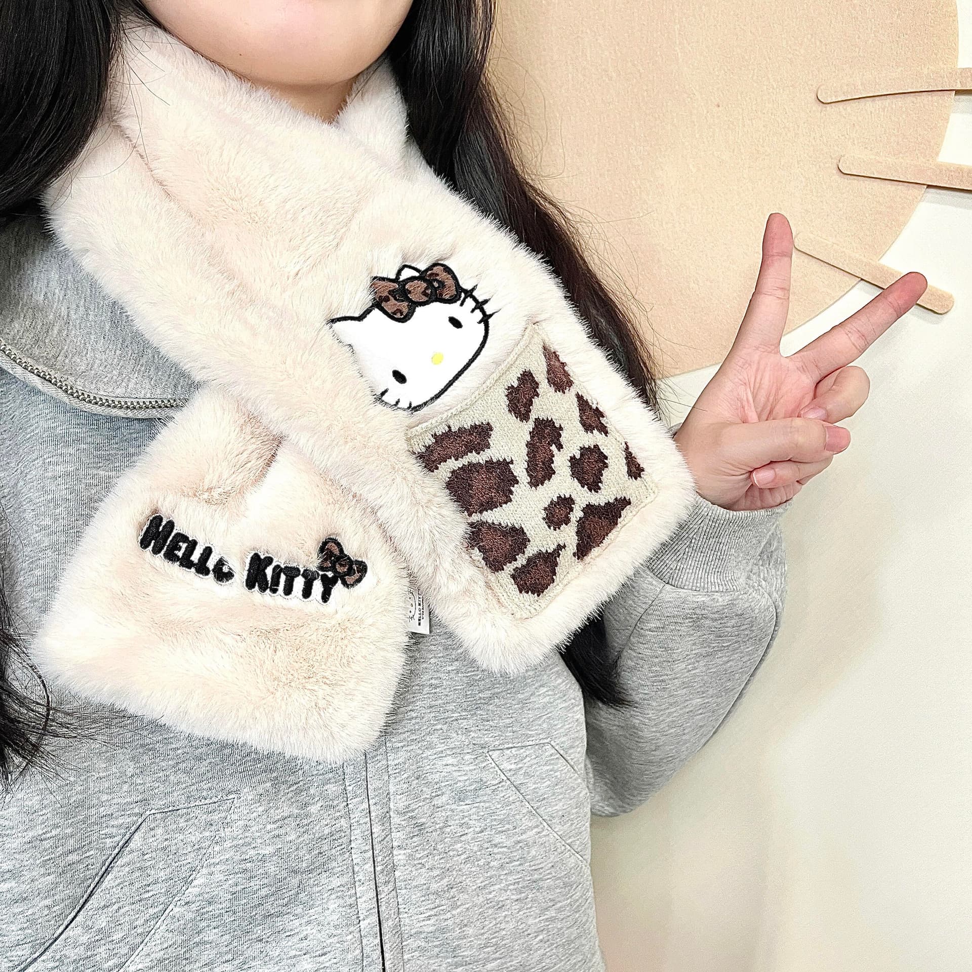 Шарф Sanrio Полиэстер Трикотаж Шарфы Женские - изображение 5