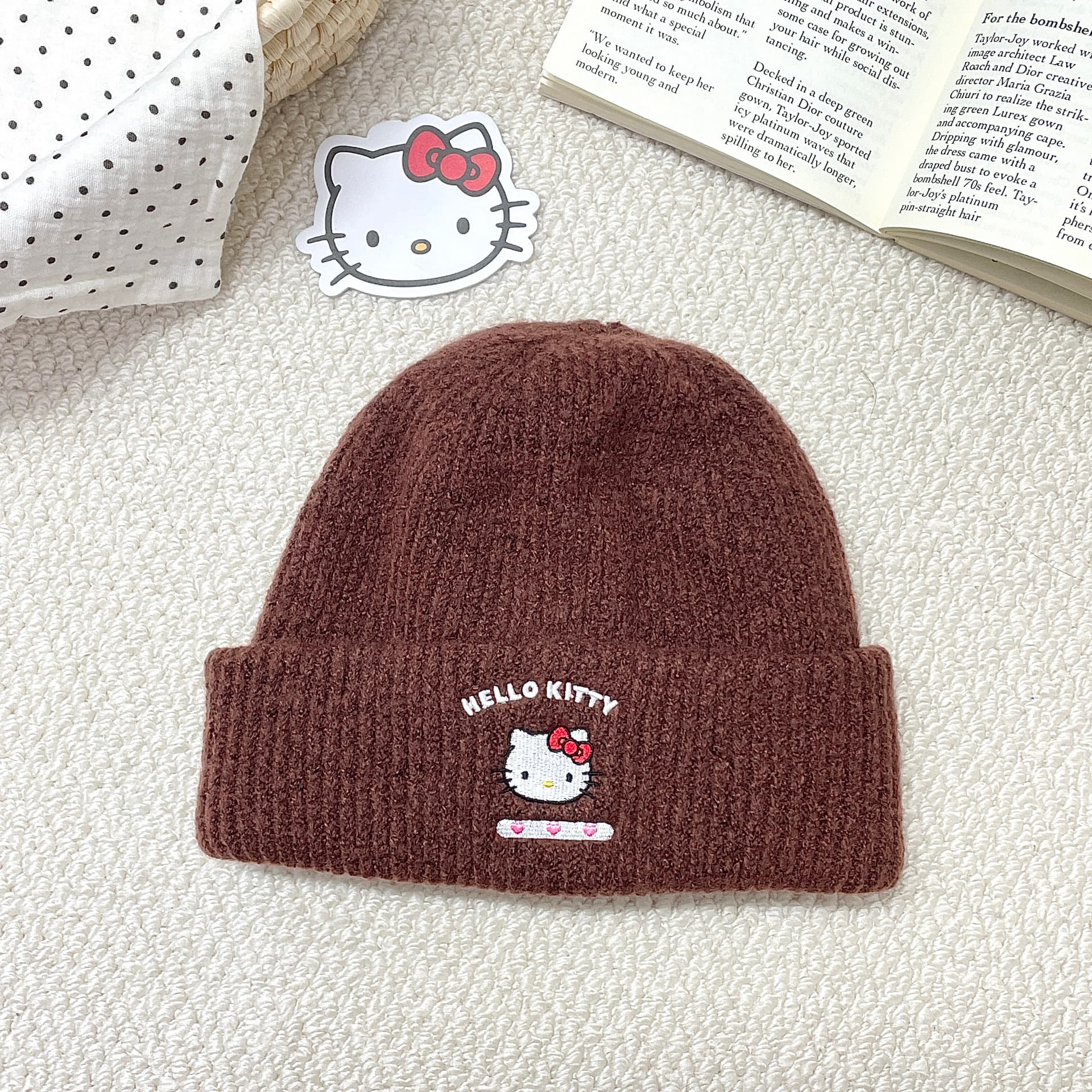 Шапка Sanrio Полиэстер Волокно Шапка Женская - изображение 3