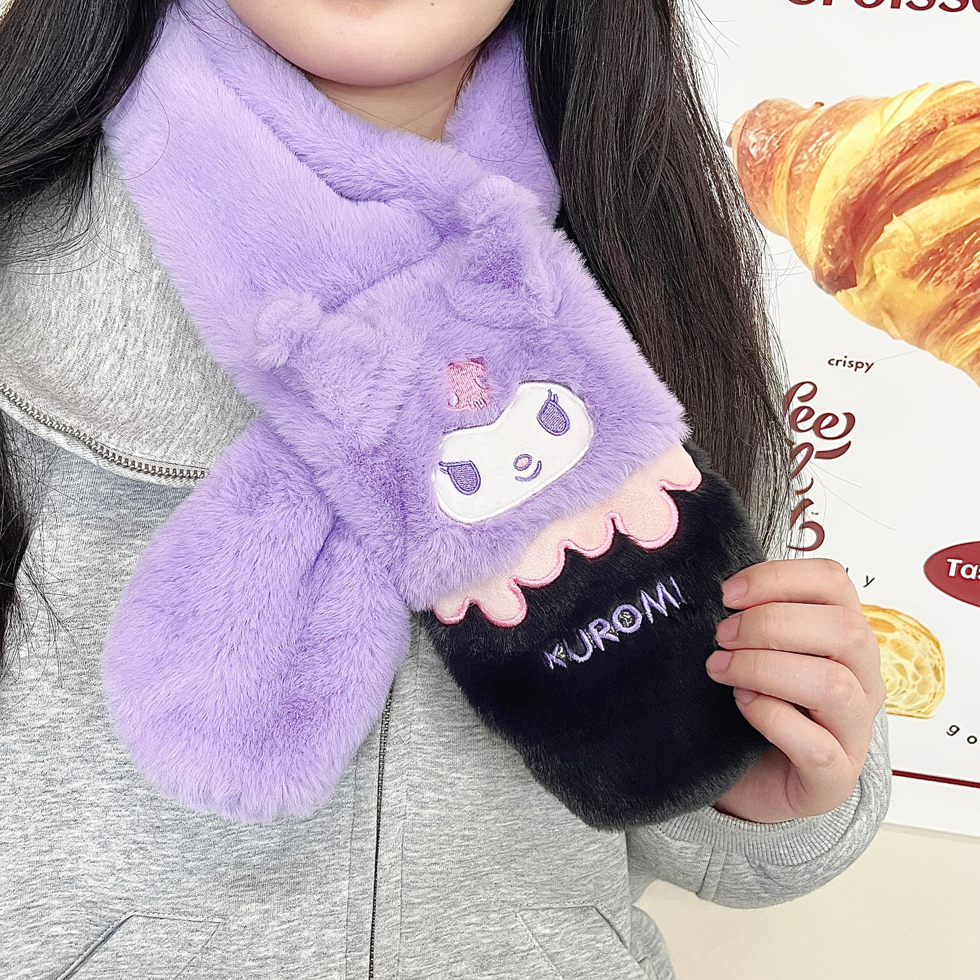 Шарф Sanrio Полиэстер Трикотаж Шарфы Женские - изображение 14