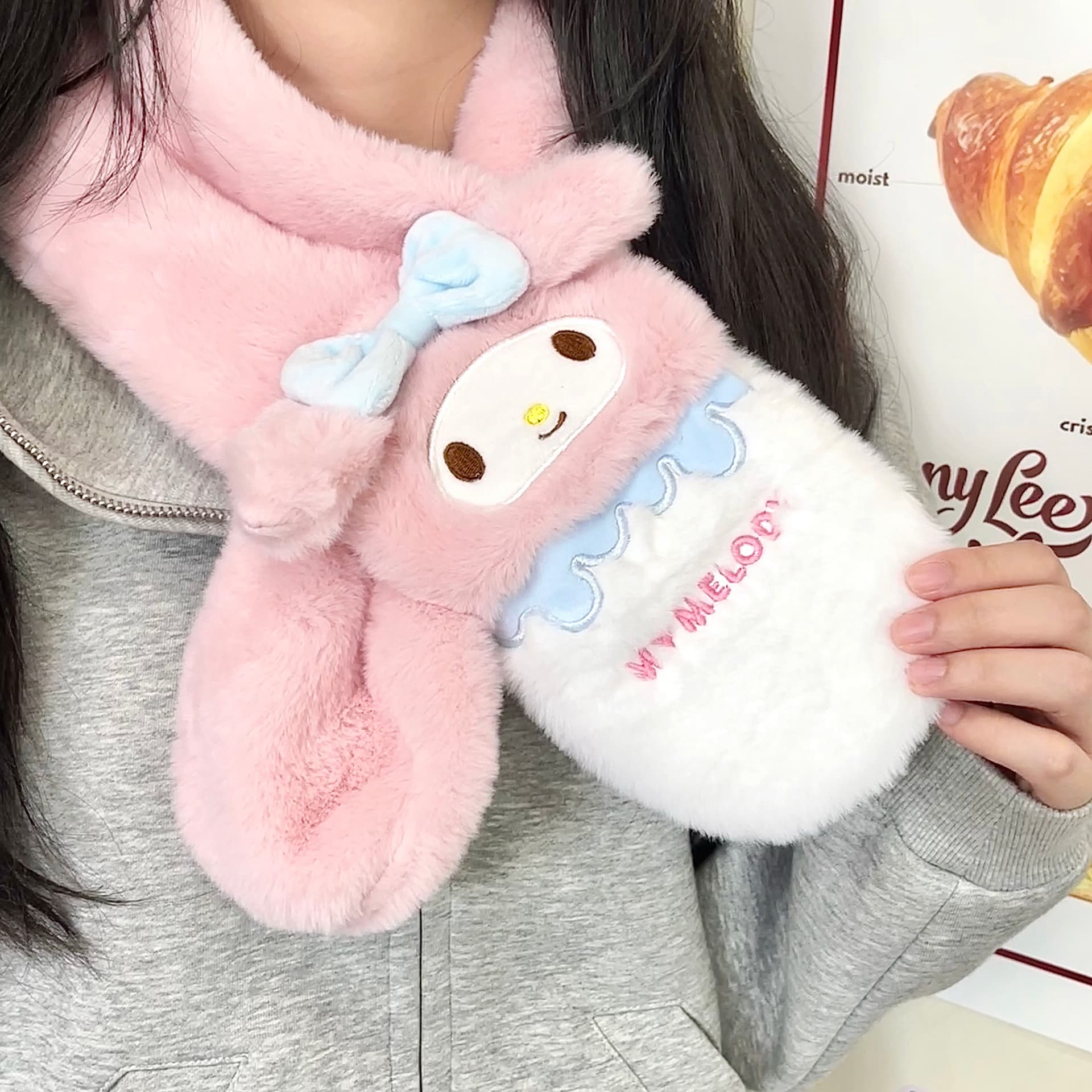 Шарф Sanrio Полиэстер Трикотаж Шарфы Женские - изображение 7