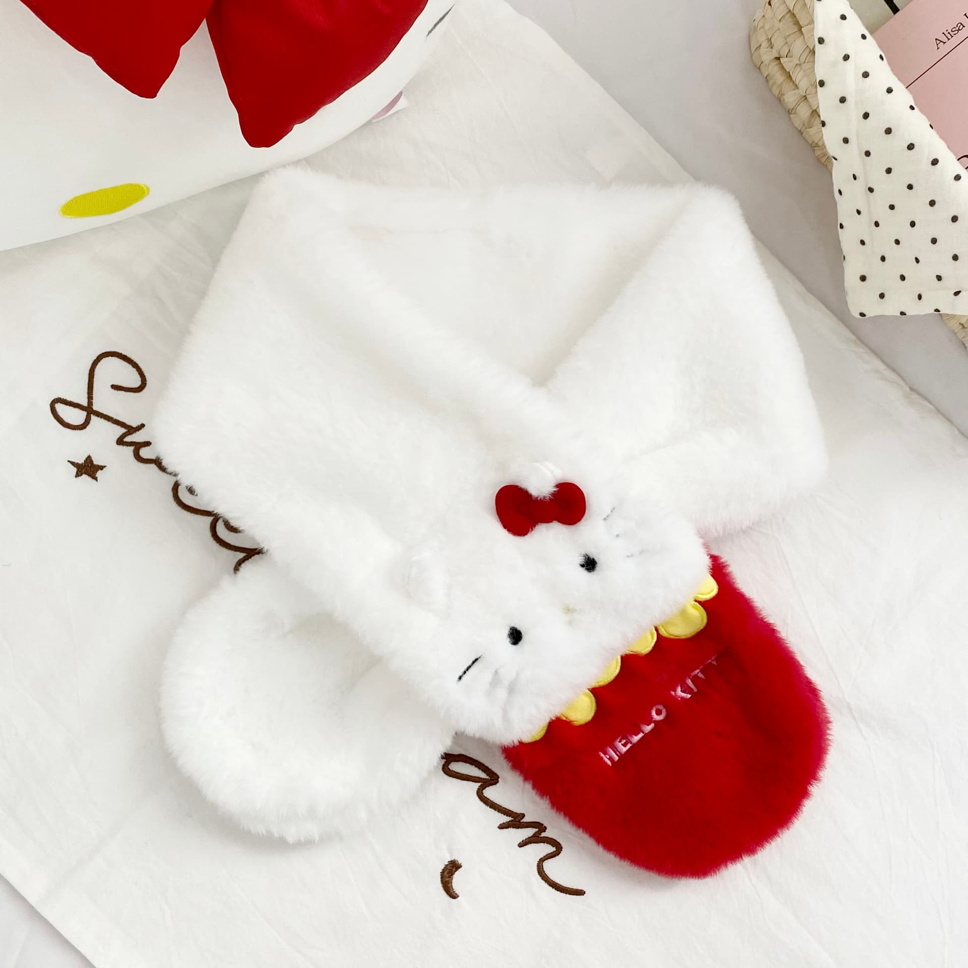 Шарф Sanrio Полиэстер Трикотаж Шарфы Женские - изображение 11
