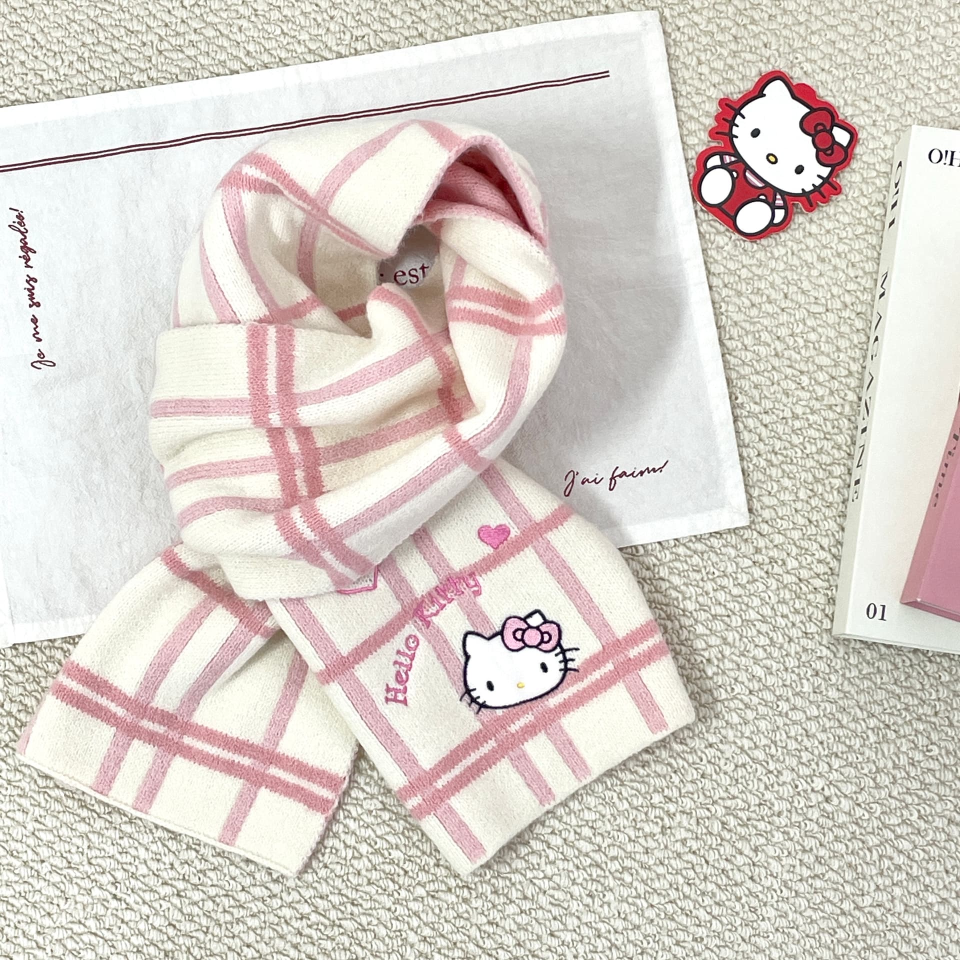 Шарф Sanrio Полиэстер Трикотаж Шарфы Женские - изображение 4