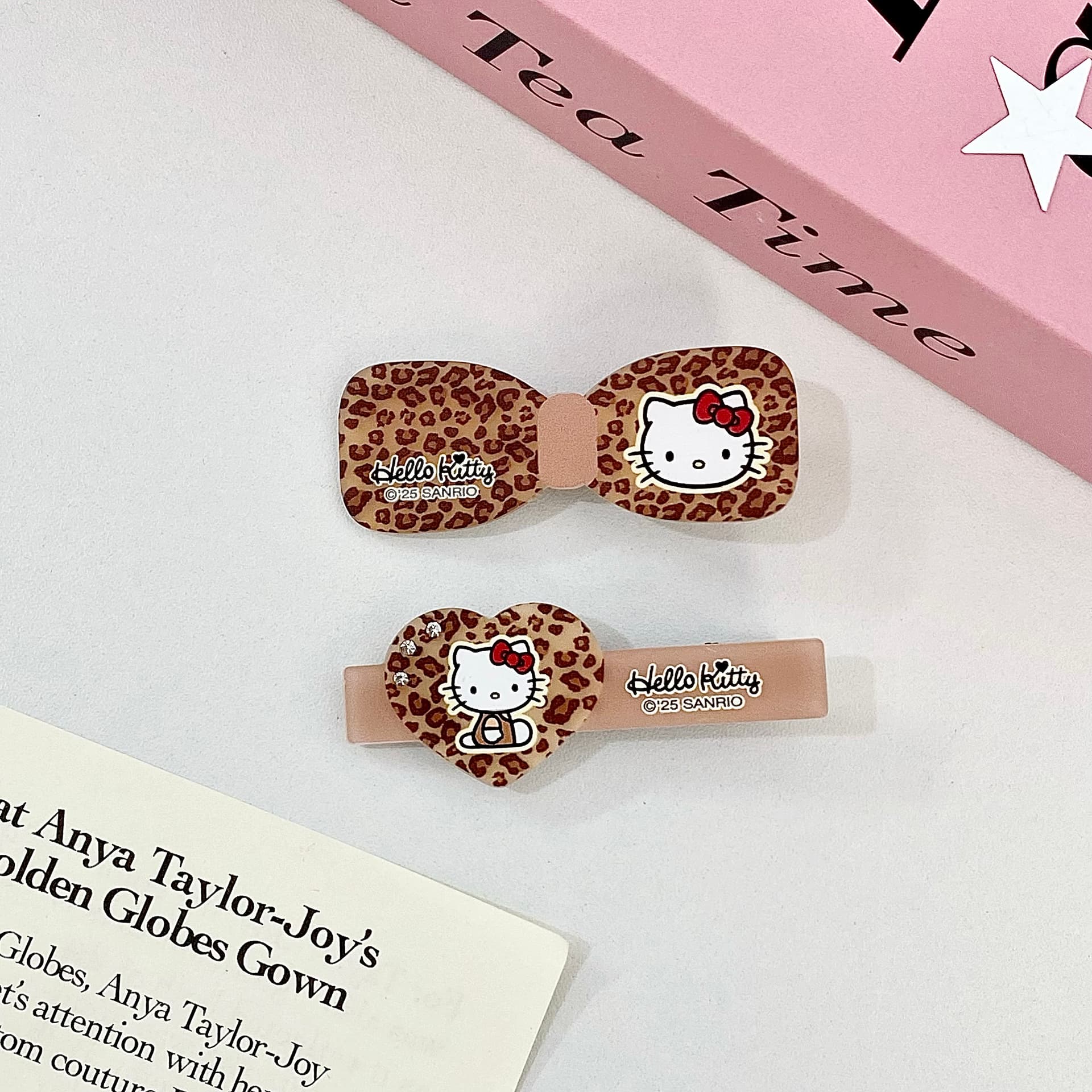 Заколка Sanrio Акриловые заколки для волос Женские - изображение 2