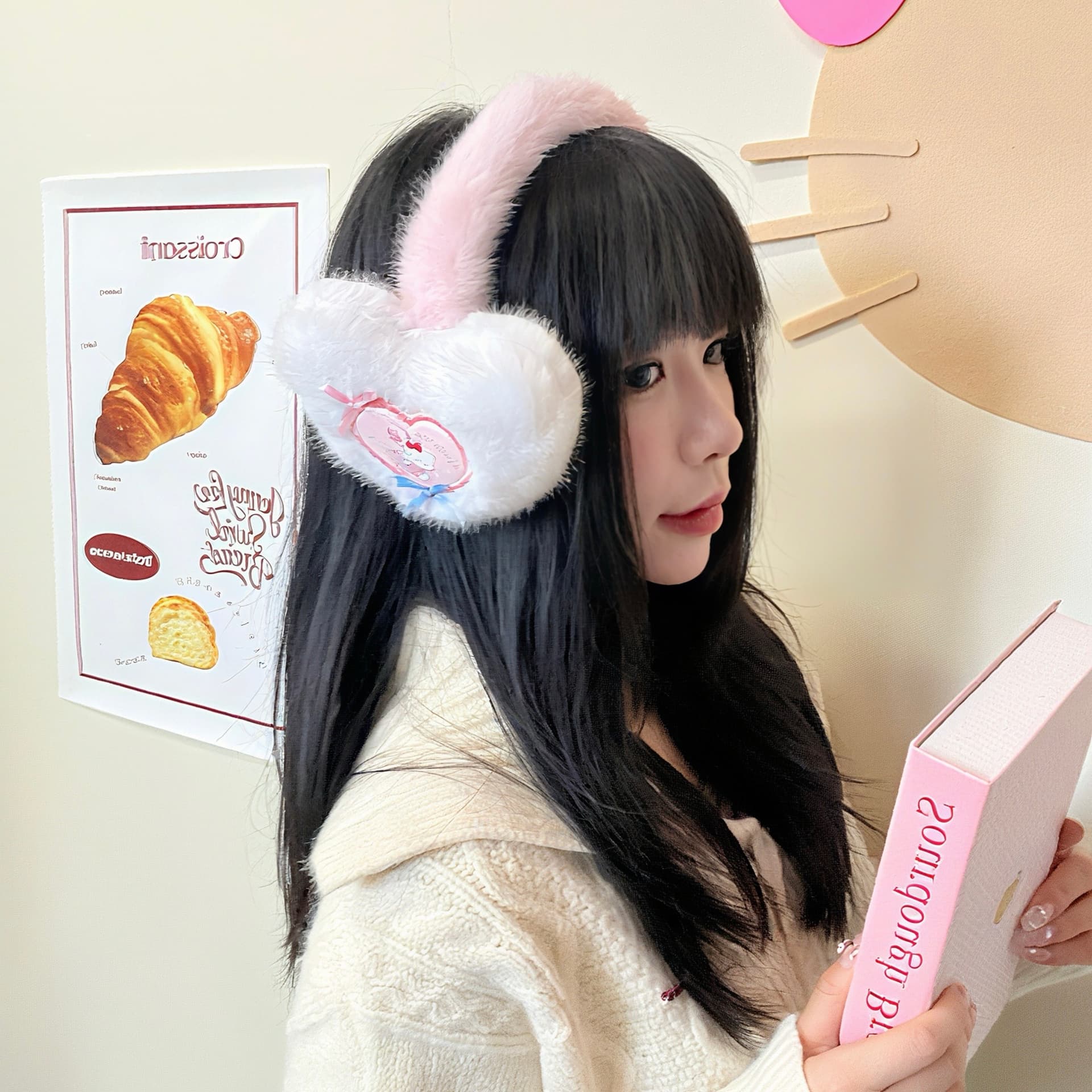 Sanrio Наушники с подвесками из полиэстерового волокна унисекс - изображение 4