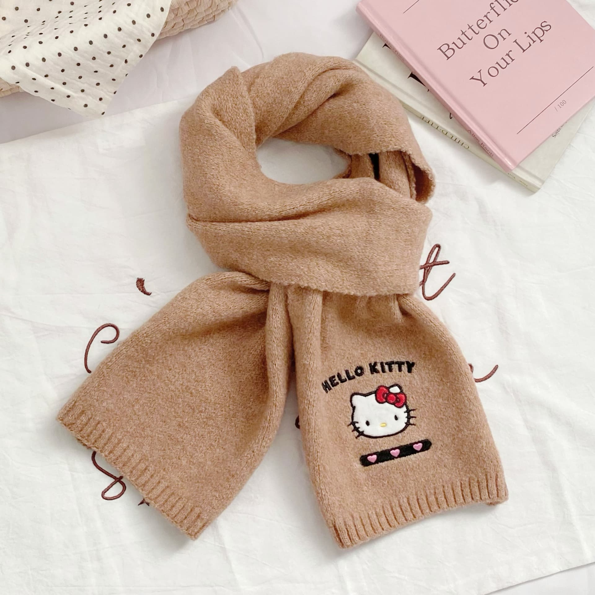 Шарф Sanrio Полиэстер Трикотаж Шарфы Женские - изображение 5