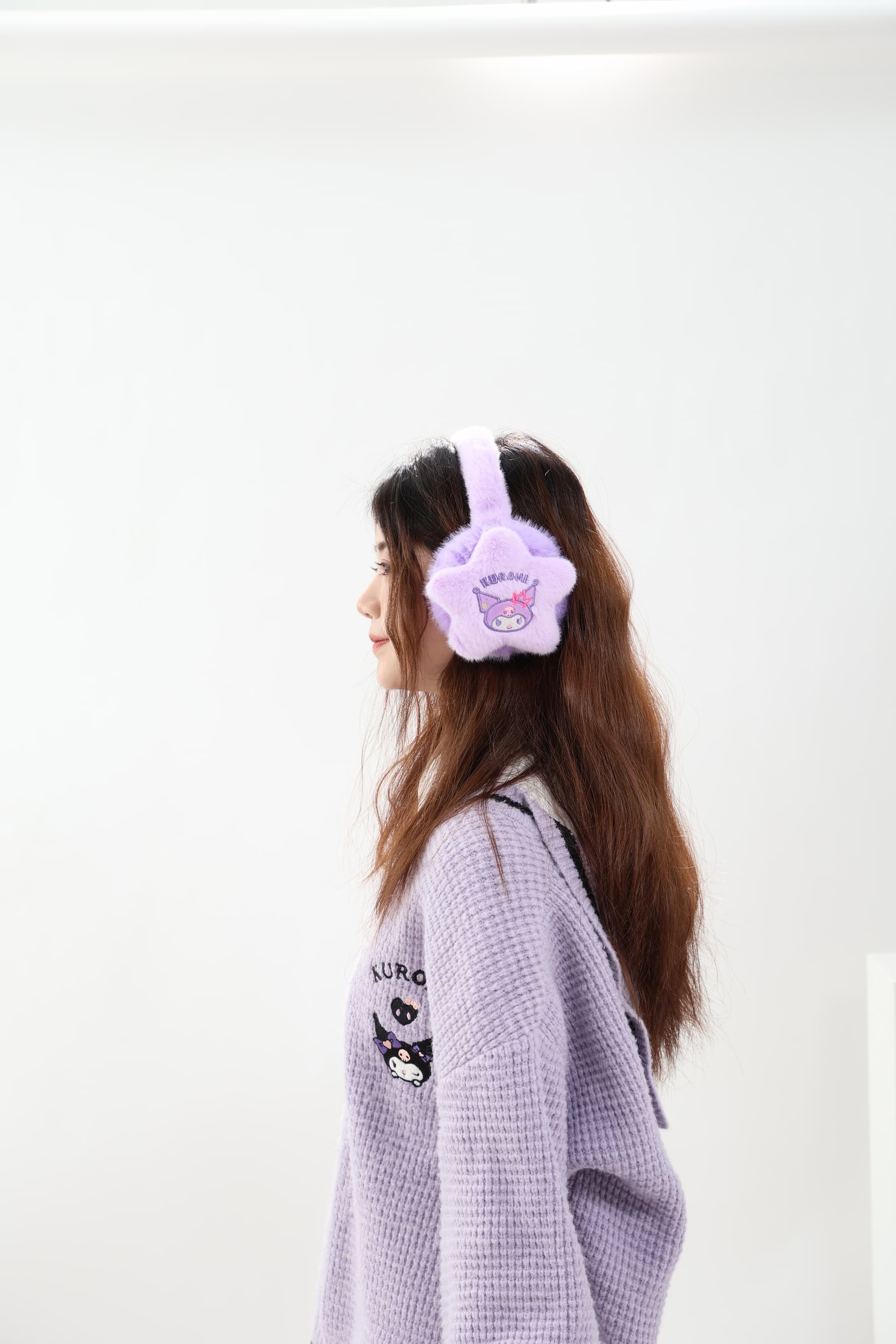 Sanrio Наушники с подвесками из полиэстерового волокна женские - изображение 2