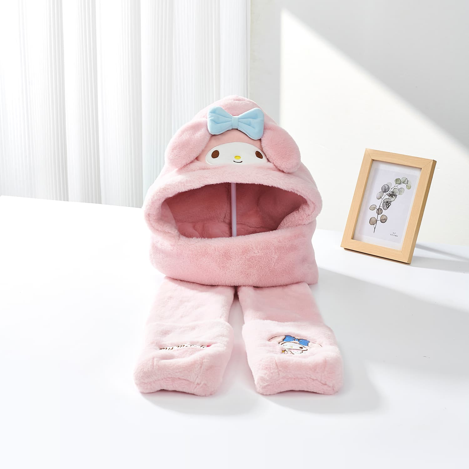 Sanrio My Melody Полиэстер Волокно Капюшоны и Плюшевые Шапки Унисекс - изображение 2