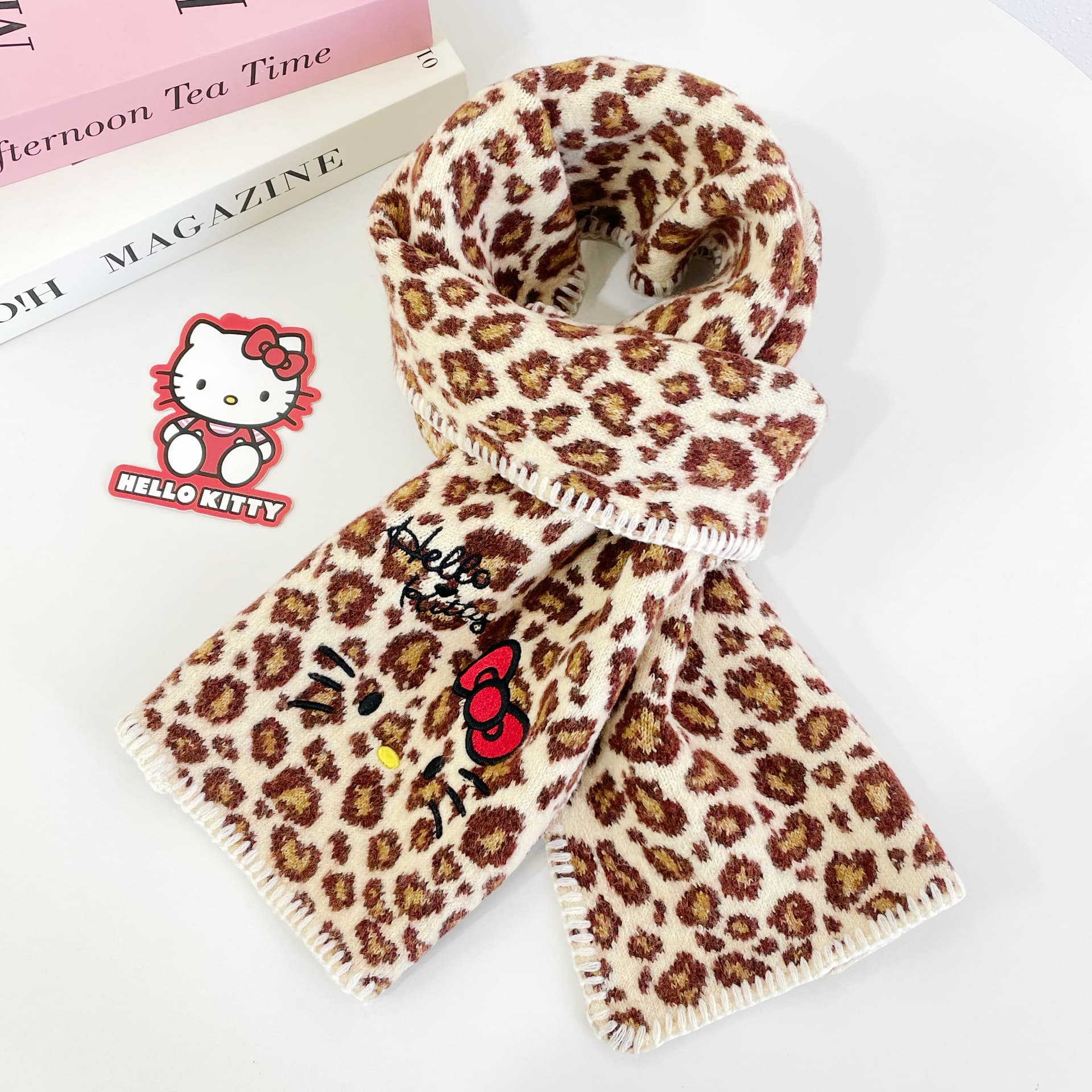 Шарф Sanrio Полиэстер Трикотаж Шарфы Женские - изображение 5