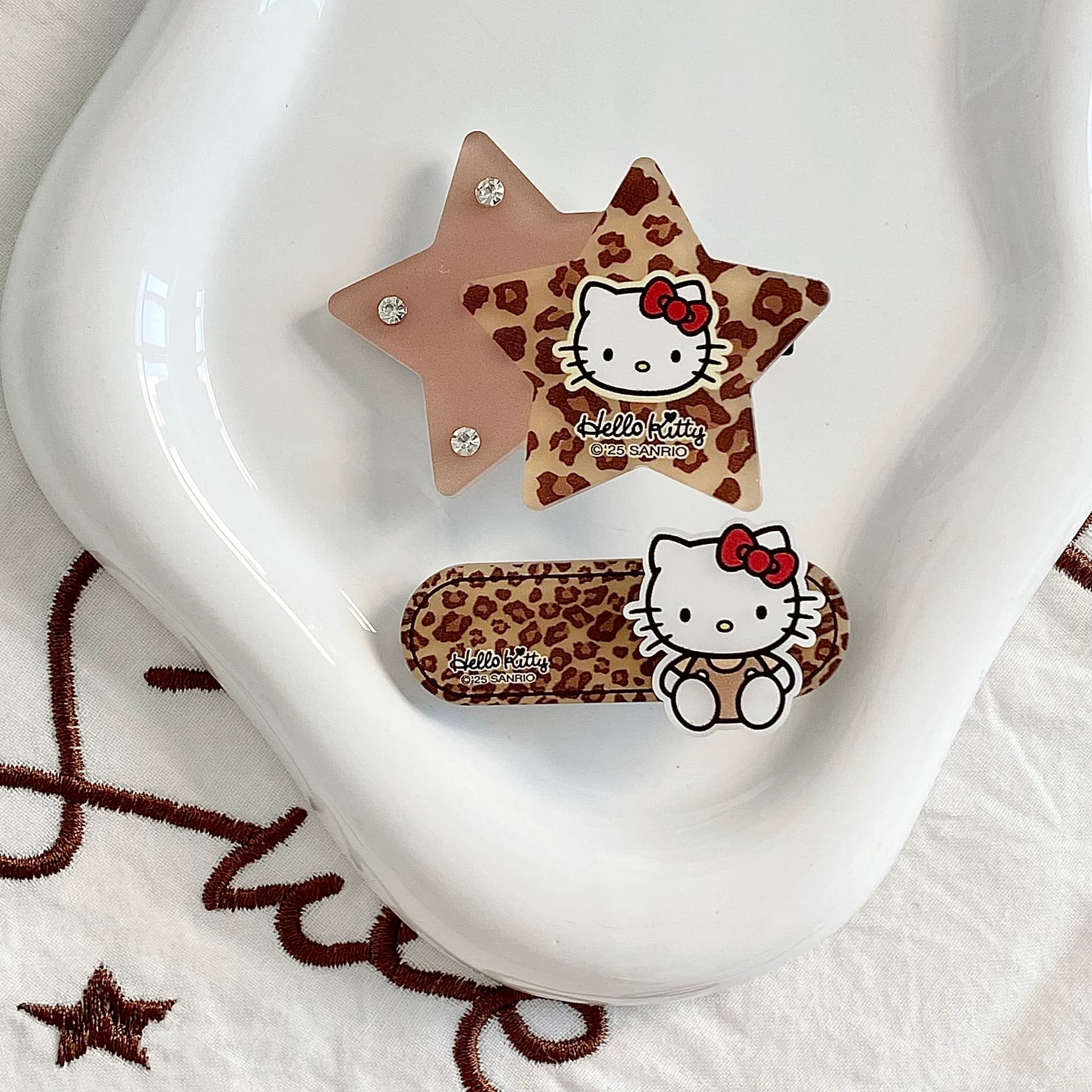 Заколка Sanrio Акриловые заколки для волос Женские - изображение 4